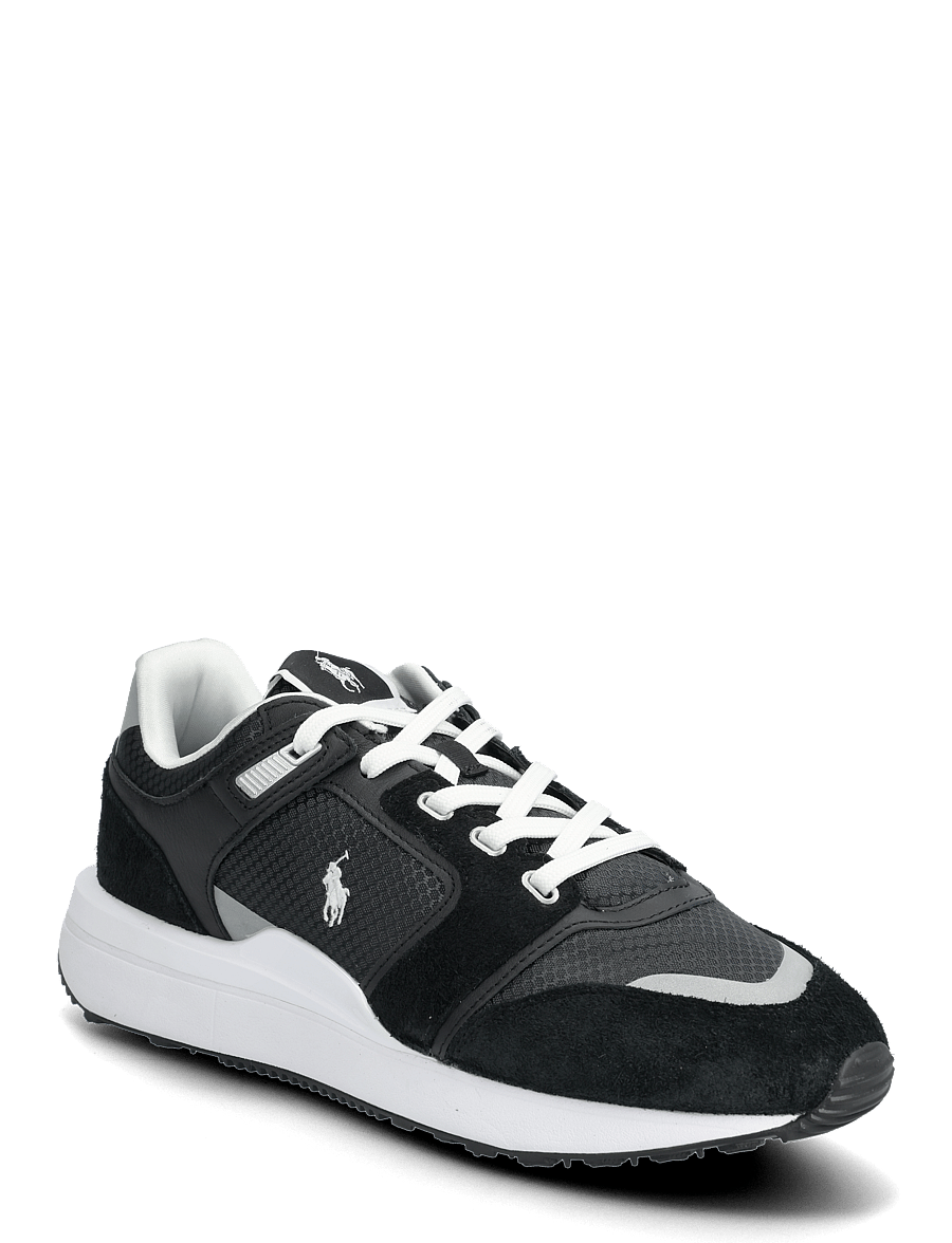 Polo Ralph Lauren - Train 89 V2 Suede-Paneled Sneaker - black/white - 1
