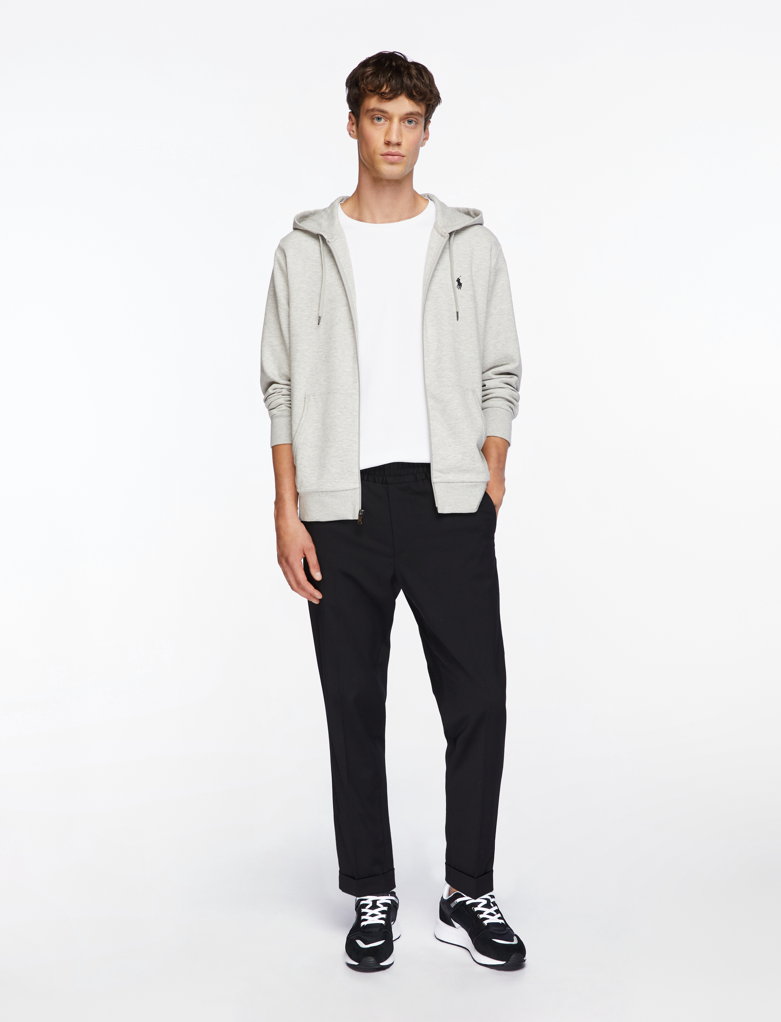 Polo Ralph Lauren Låg sneaker 'TRN 89 PP V2' grafit / silvergrå / svart låga sneakers herr – bild 3