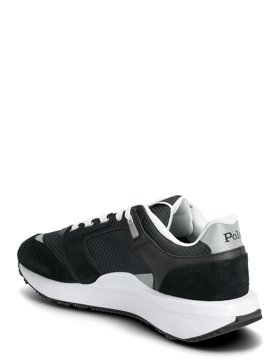 Polo Ralph Lauren - Train 89 V2 Suede-Paneled Sneaker - black/white - 3