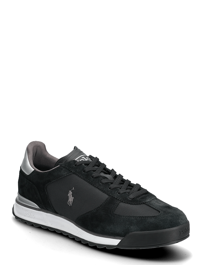 Polo Ralph Lauren - Varick Suede & Oxford Sneaker - baskets basses - black/grey/silver - 0