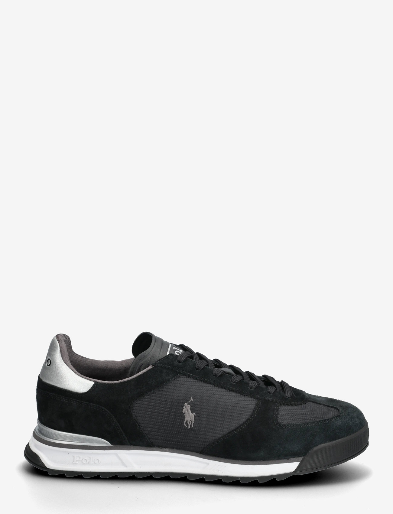 Polo Ralph Lauren - Varick Suede & Oxford Sneaker - low tops - black/grey/silver - 1