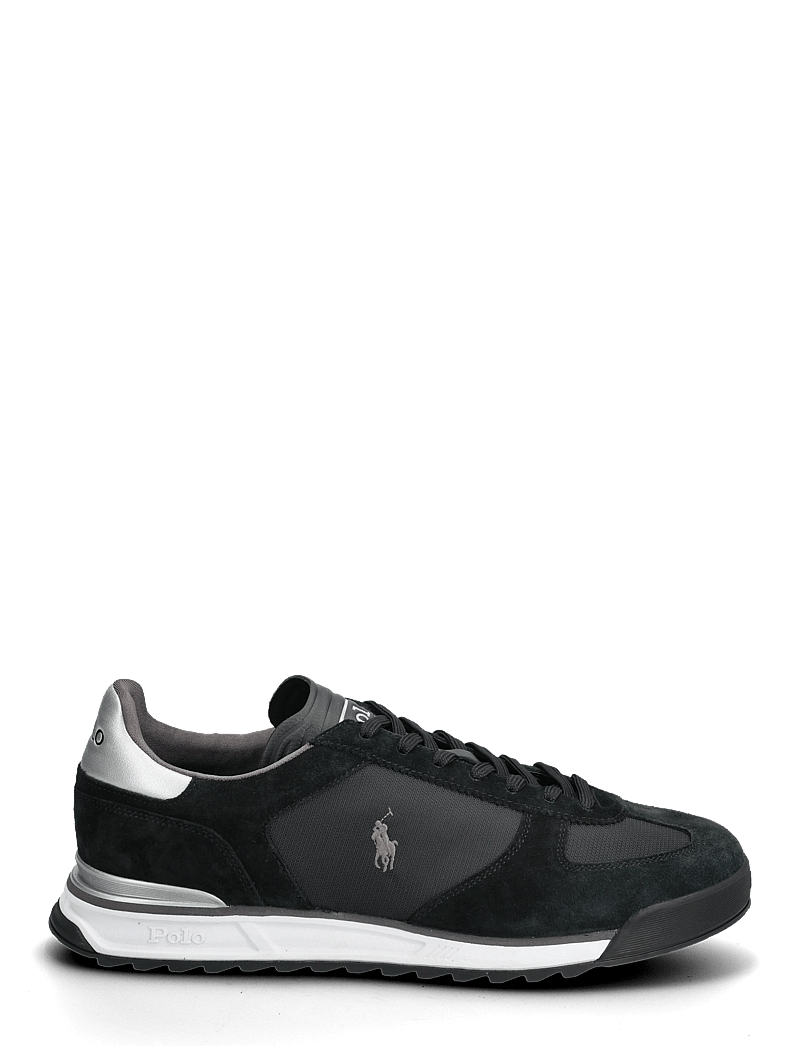 Polo Ralph Lauren - Varick Suede & Oxford Sneaker - baskets basses - black/grey/silver - 1