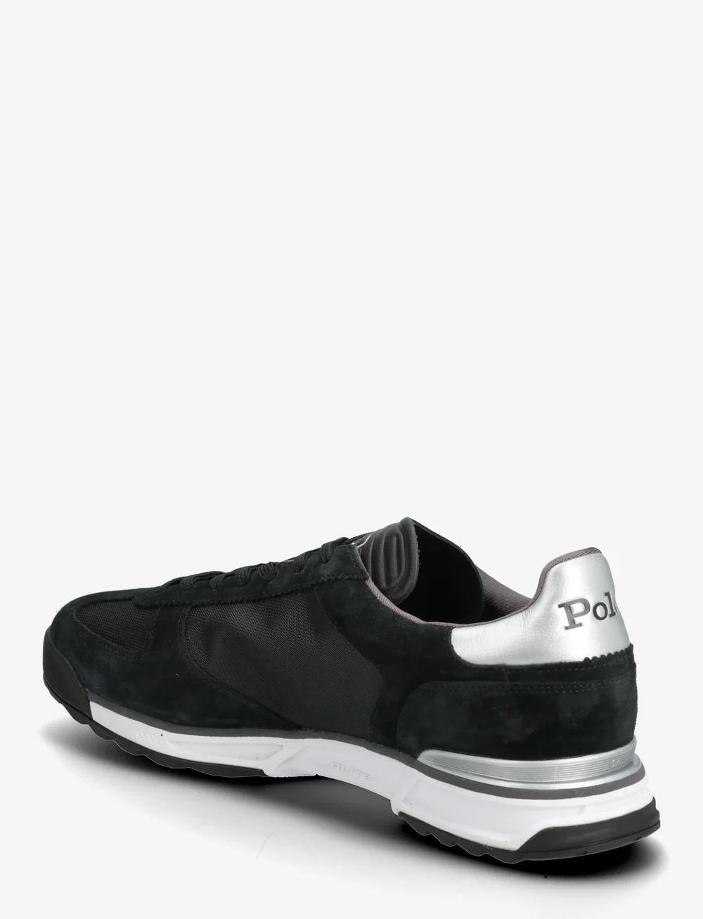 Polo Ralph Lauren - SUEDE/LEATHER/NYLON-VARICK PP-SK-LT - låga sneakers - black/grey/silver - 2