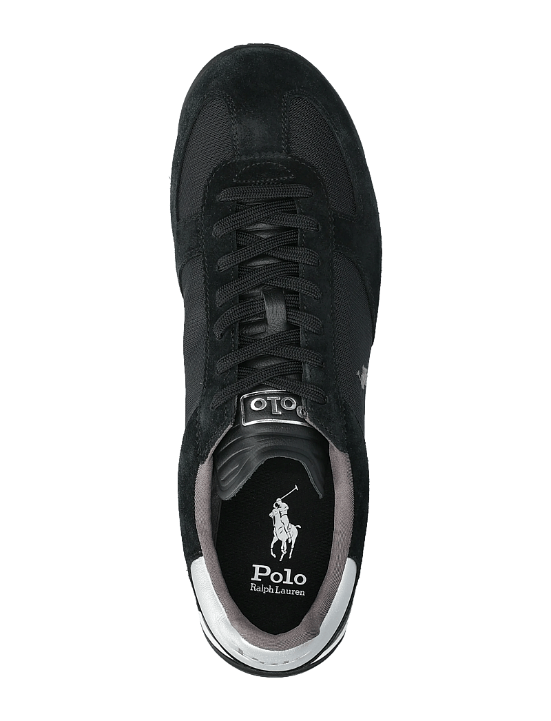 Polo Ralph Lauren - Varick Suede & Oxford Sneaker - baskets basses - black/grey/silver - 3
