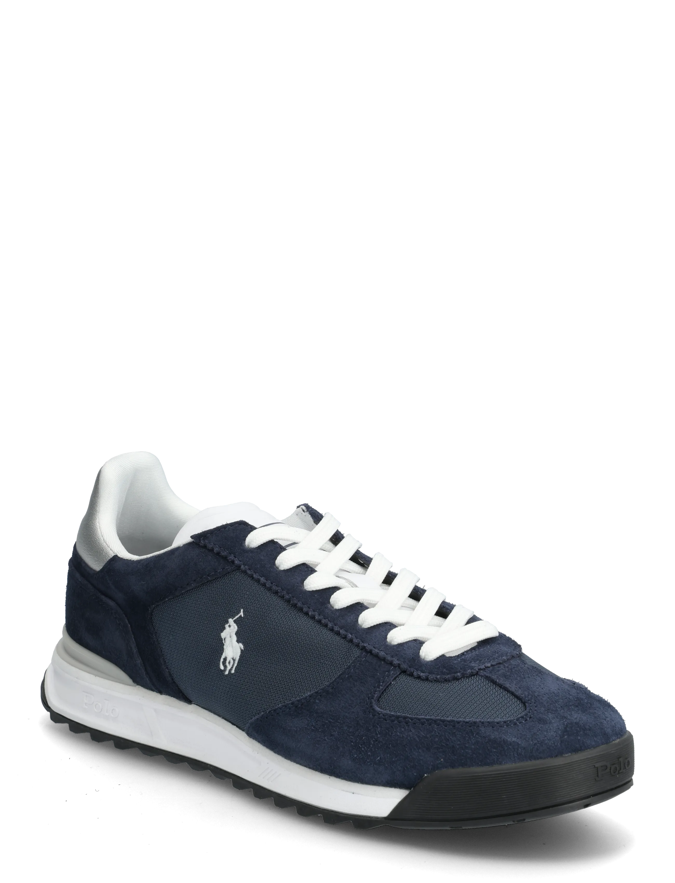 Varick Suede & Oxford Sneaker - NAVY/WHITE/SILVER