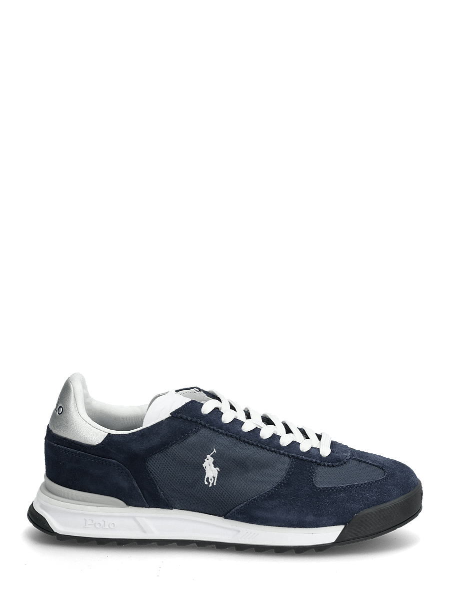 Polo Ralph Lauren - SUEDE/LEATHER/NYLON-VARICK PP-SK-LT - low-top sneaker - navy/white/silver - 1