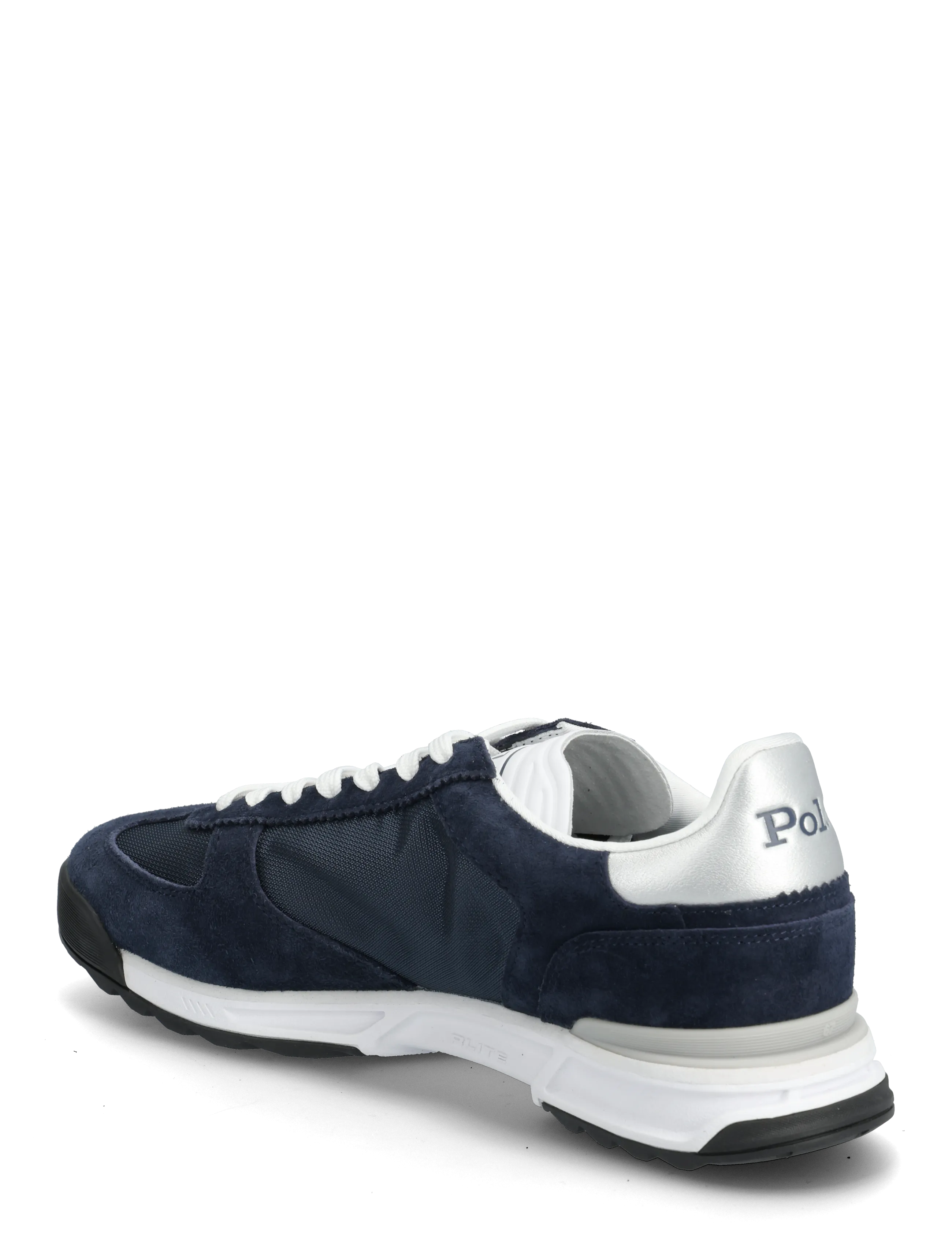 Polo Ralph Lauren - SUEDE/LEATHER/NYLON-VARICK PP-SK-LT - lave sneakers - navy/white/silver - 2