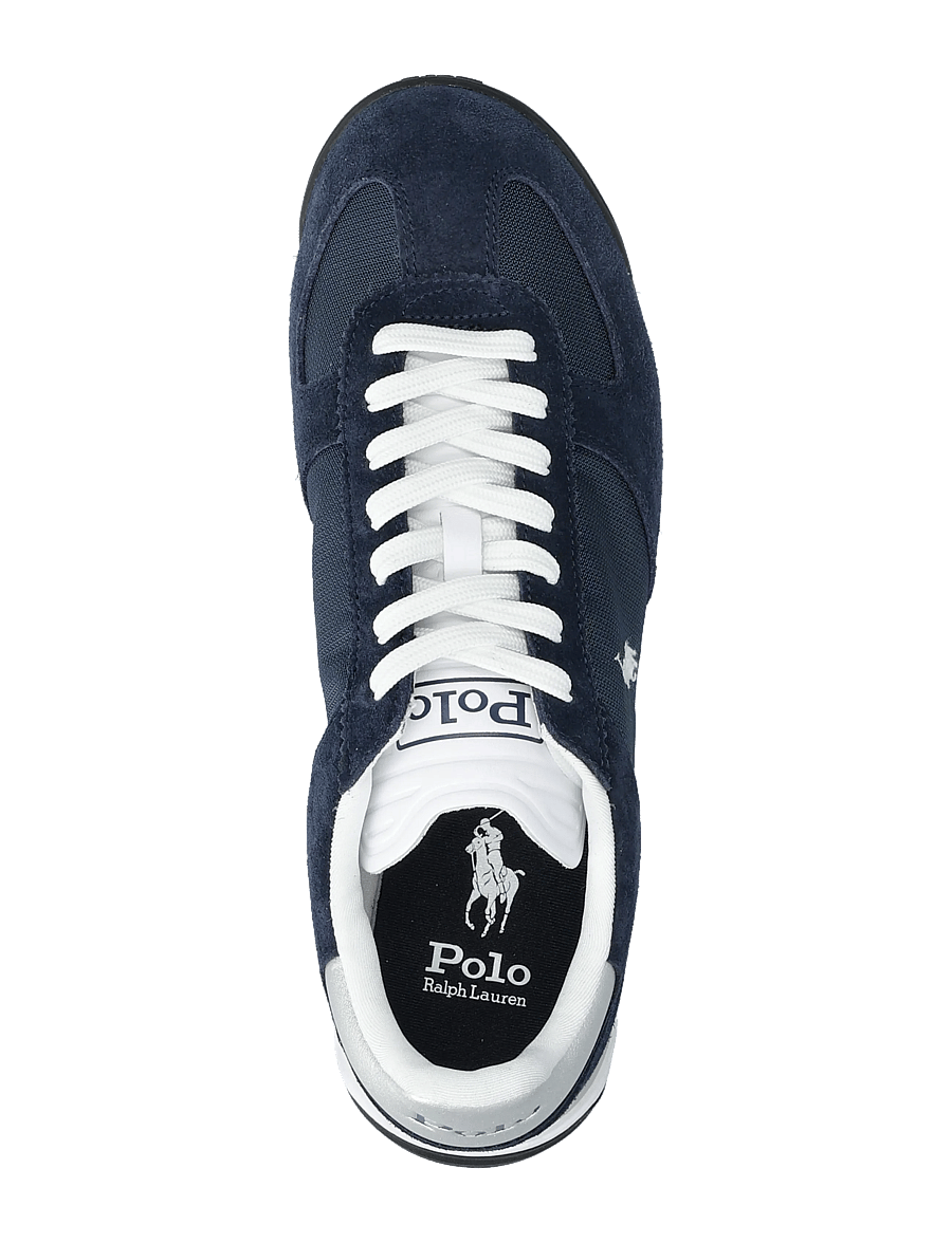 Polo Ralph Lauren - SUEDE/LEATHER/NYLON-VARICK PP-SK-LT - low-top sneaker - navy/white/silver - 3