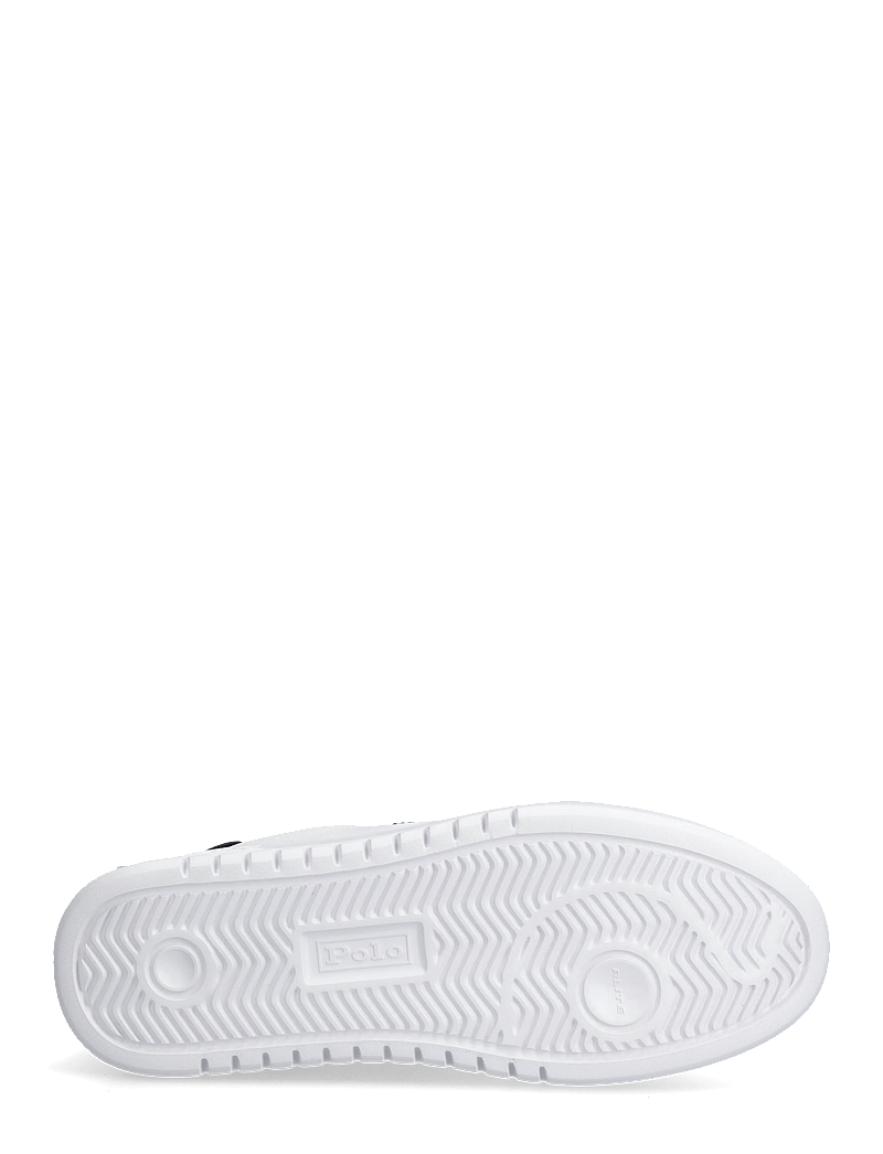 Polo Ralph Lauren - RLite Court Tumbled Leather Sneaker - niedriger schnitt - white/navy - 4