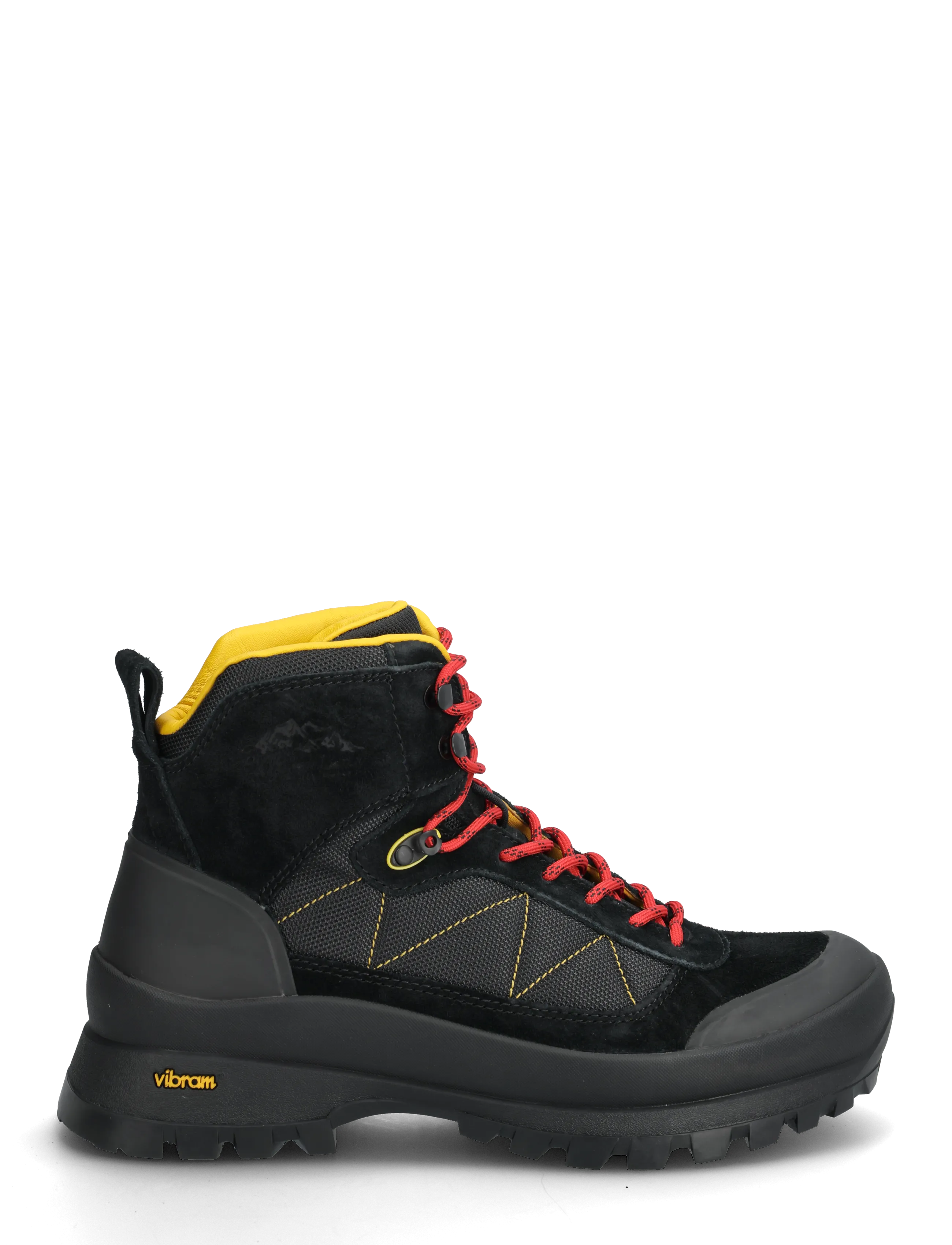 Polo Ralph Lauren - Logan Suede-Paneled Trail Boot - hiking shoes - black/multi - 1