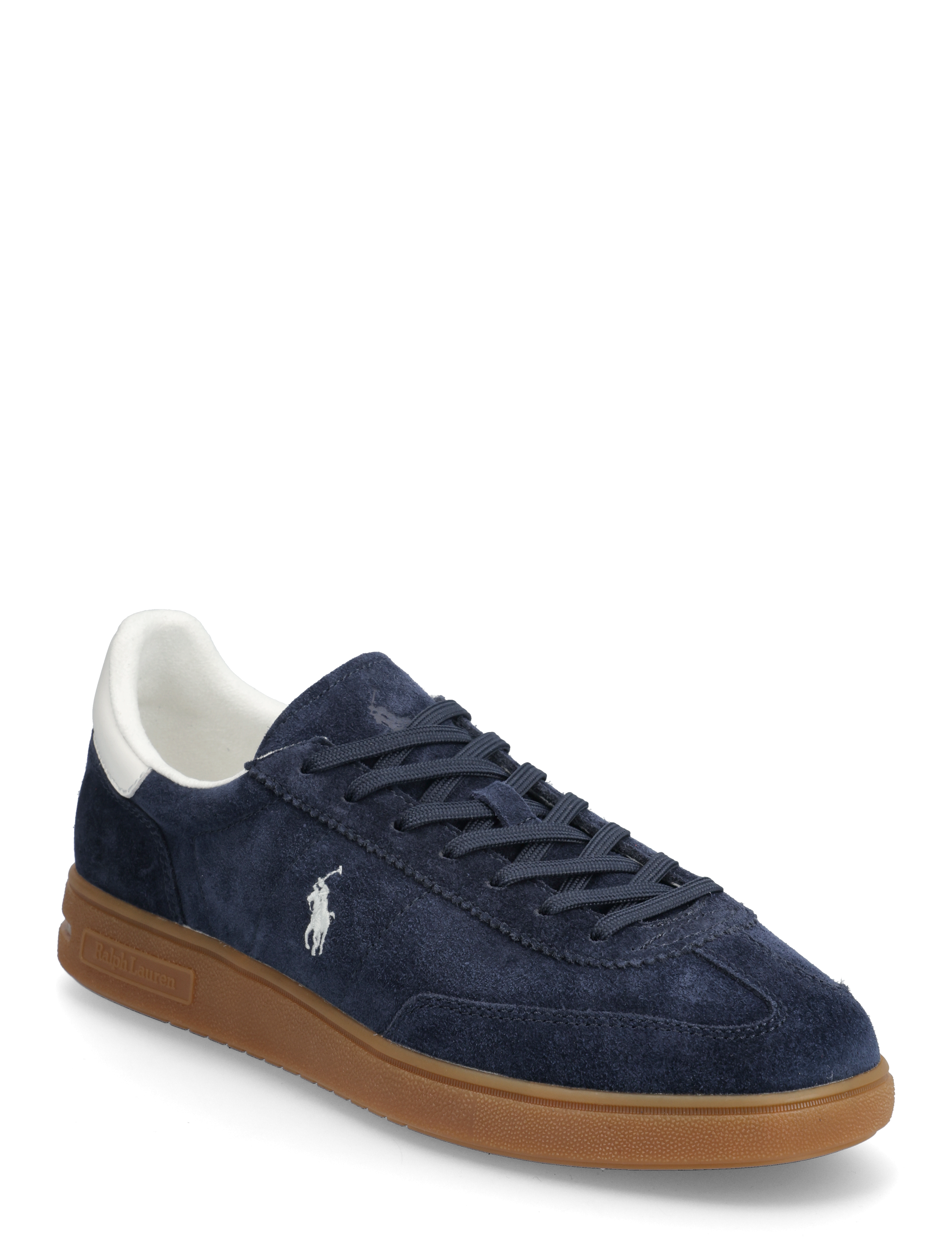 Polo Ralph Lauren Bedford Suede Sneaker, 42, Navy, Sport Sneakers > Sport Low Top Sneakers, Herre