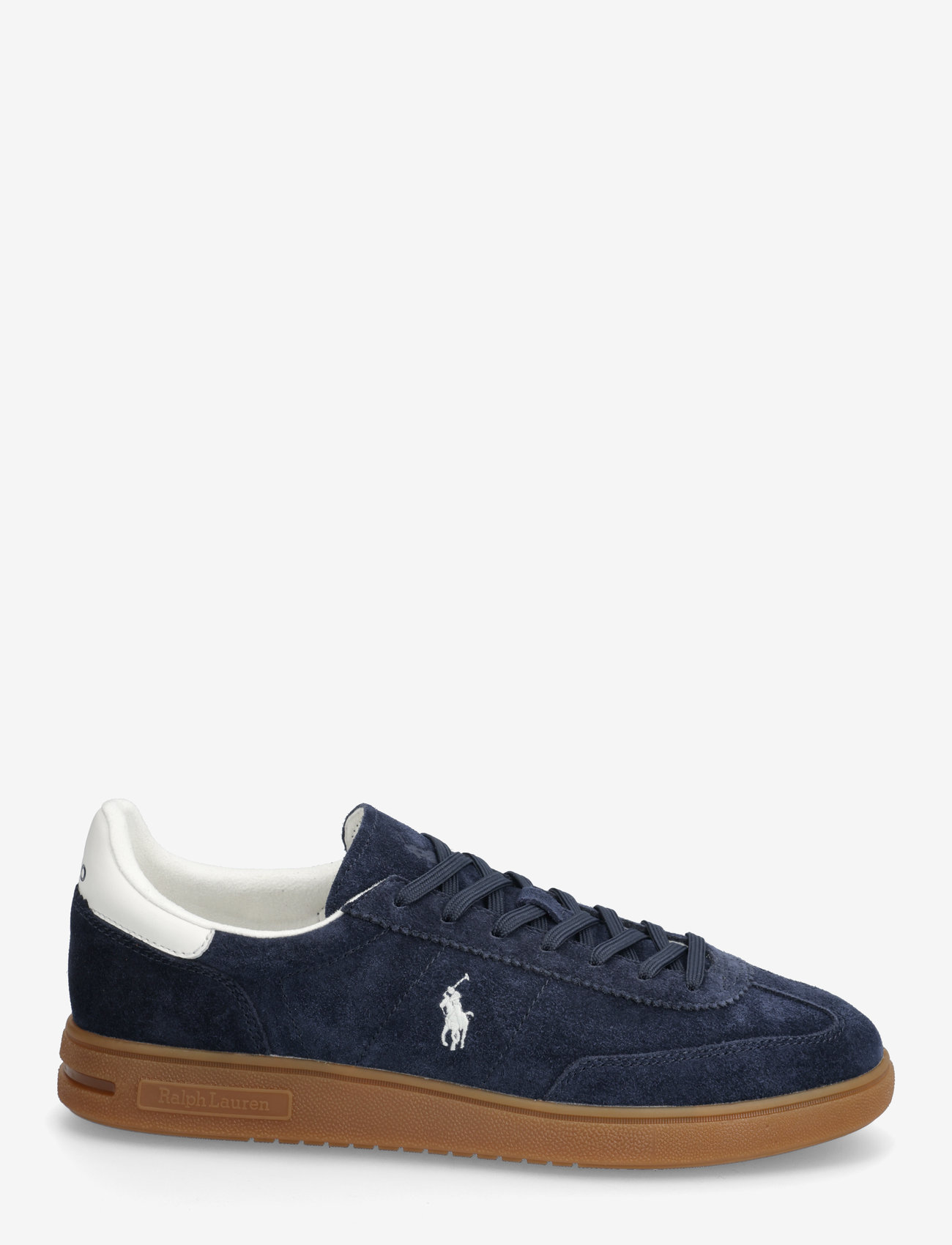 Polo Ralph Lauren - Bedford Suede Sneaker - niedriger schnitt - navy/deckwash whi - 1