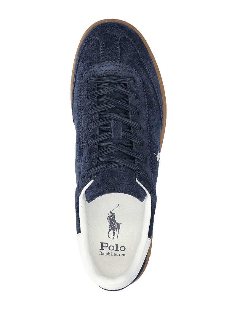 Polo Ralph Lauren - Bedford Suede Sneaker - niedriger schnitt - navy/deckwash whi - 3