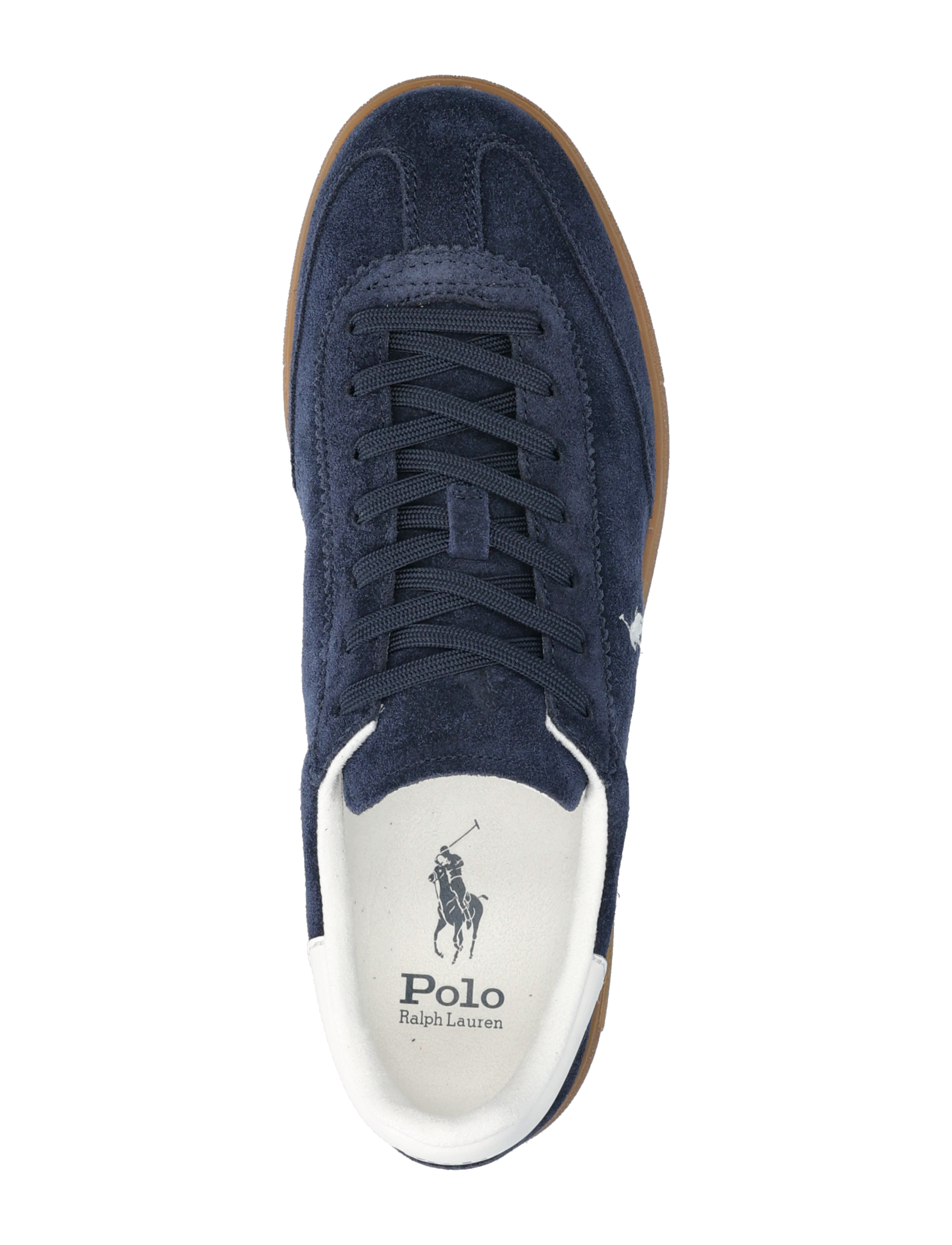 Polo Ralph Lauren - SUEDE-BEDFORD PP-SK-LTL - lágir strigaskór - navy/deckwash whi - 3