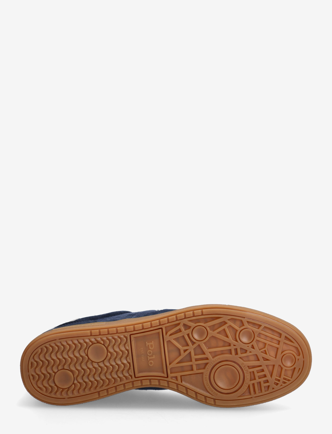 Polo Ralph Lauren - Bedford Suede Sneaker - niedriger schnitt - navy/deckwash whi - 4