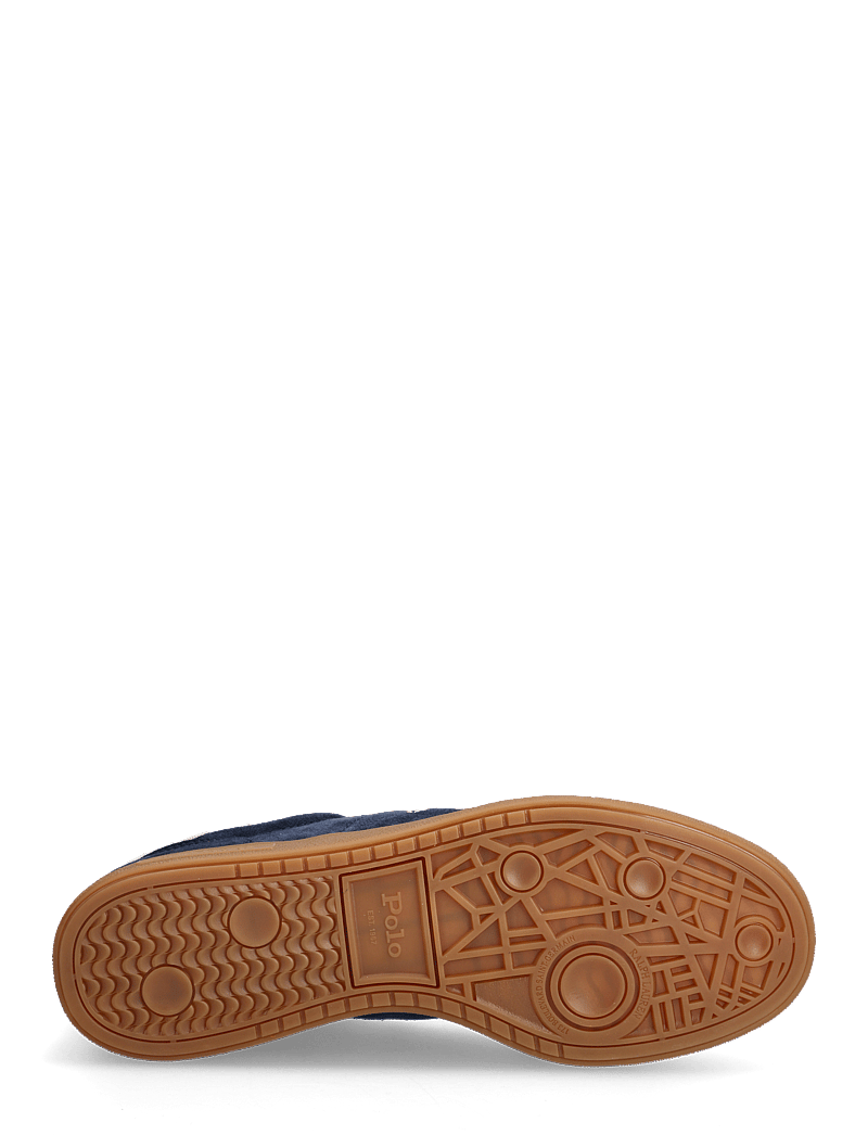 Polo Ralph Lauren - Bedford Suede Sneaker - niedriger schnitt - navy/deckwash whi - 4