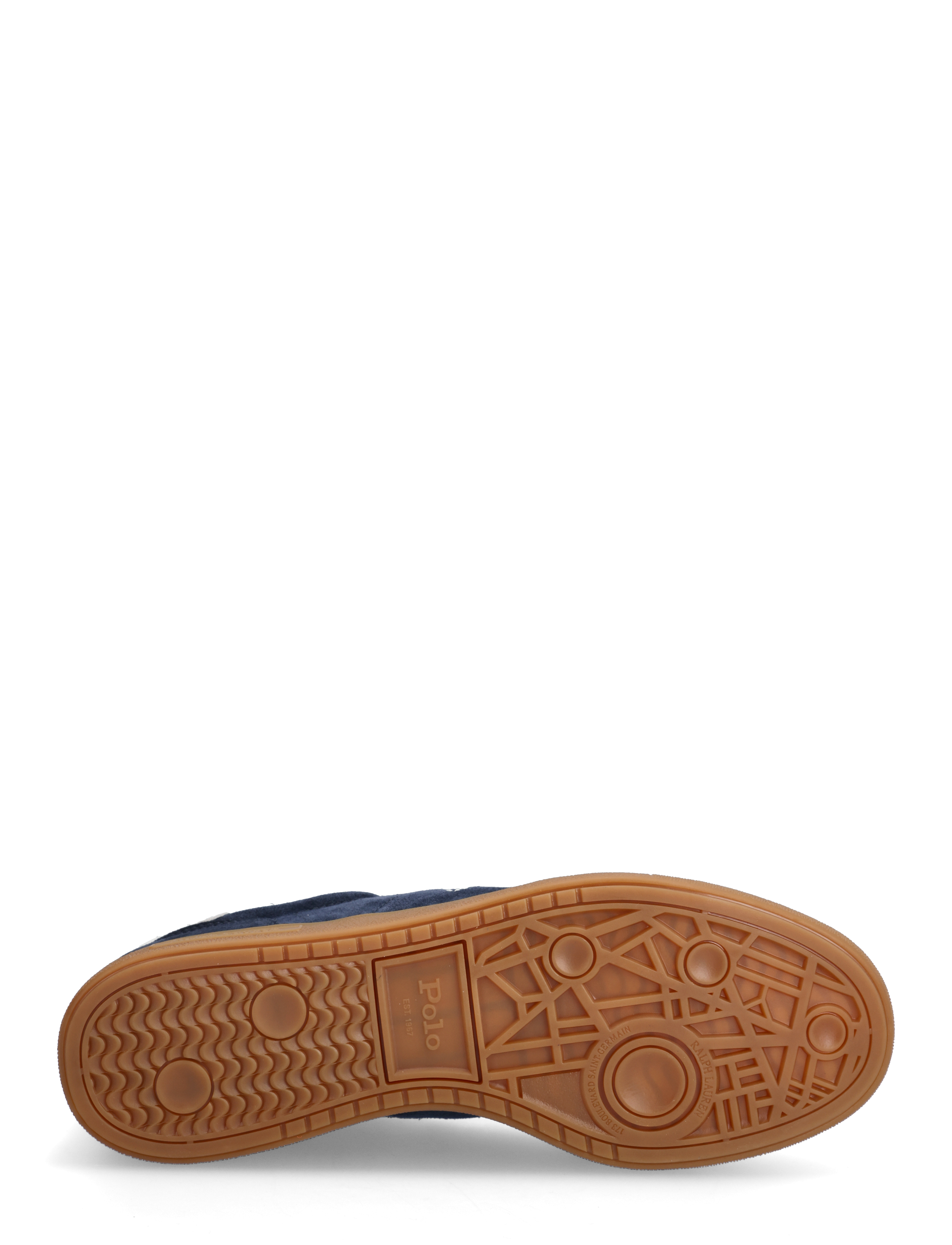 Polo Ralph Lauren - SUEDE-BEDFORD PP-SK-LTL - lágir strigaskór - navy/deckwash whi - 4