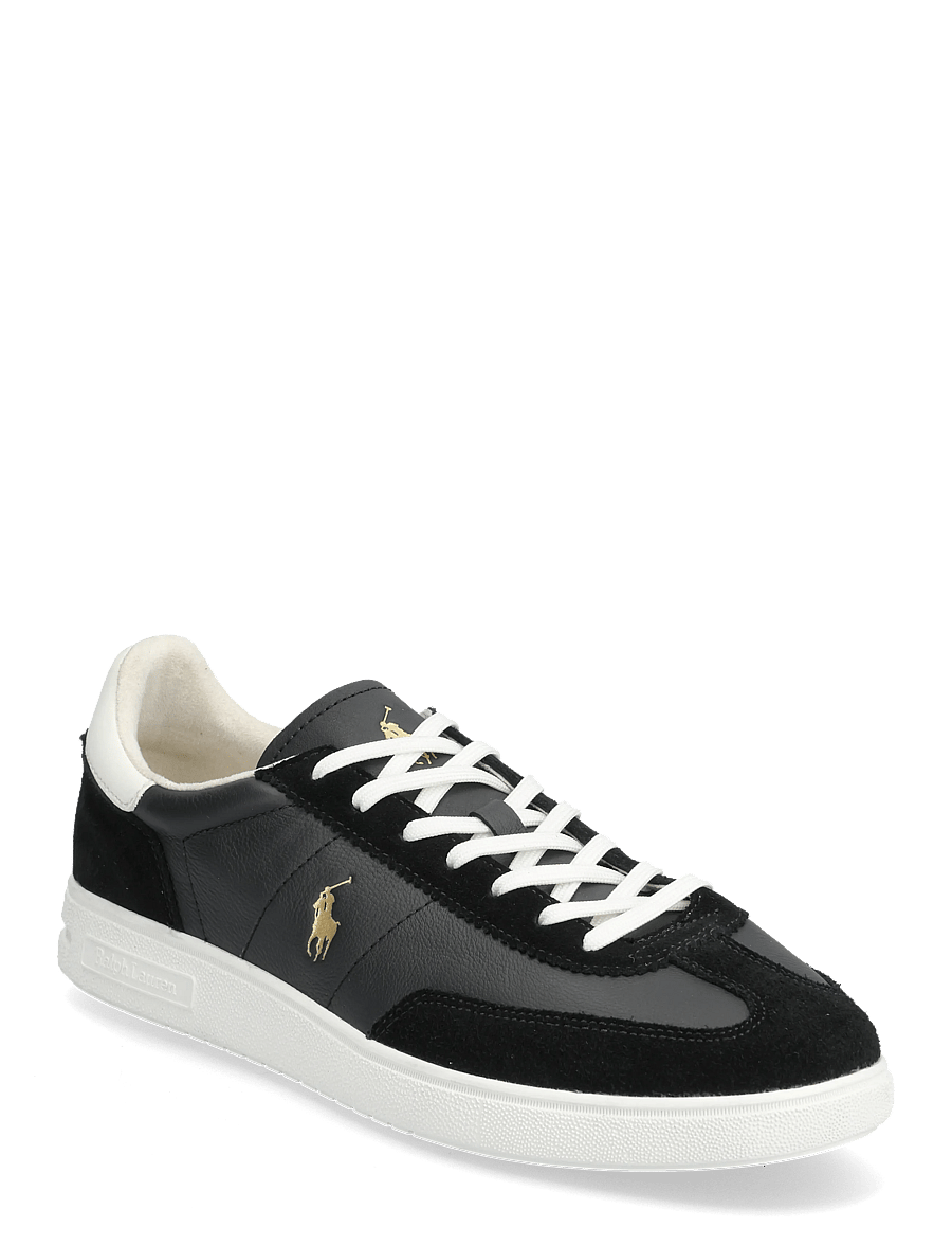 Polo Ralph Lauren - Bedford Leather-Suede Sneaker - black - 0