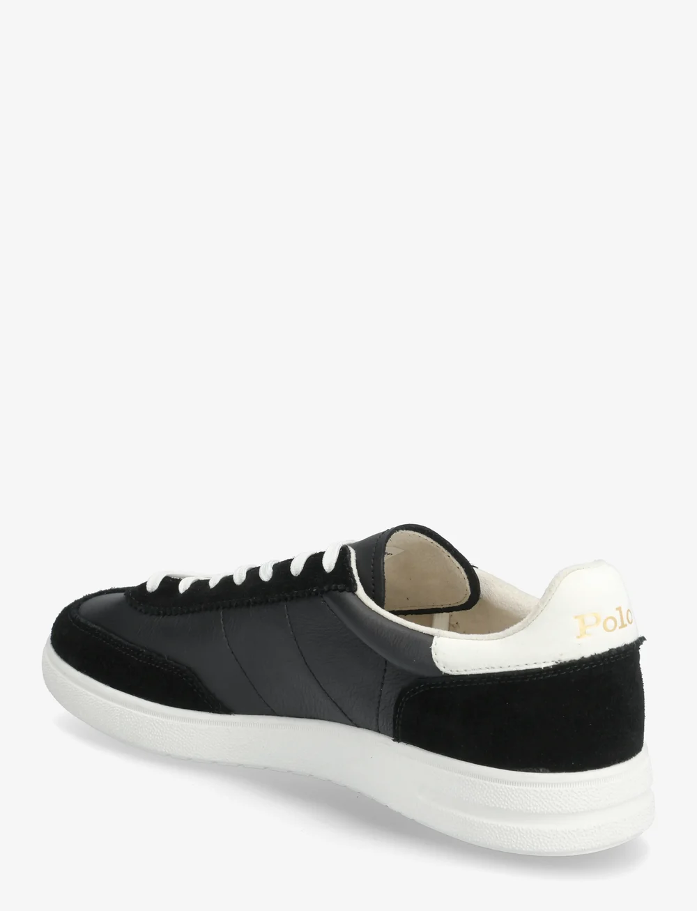 Polo Ralph Lauren - Bedford Leather-Suede Sneaker - tennised - black - 2