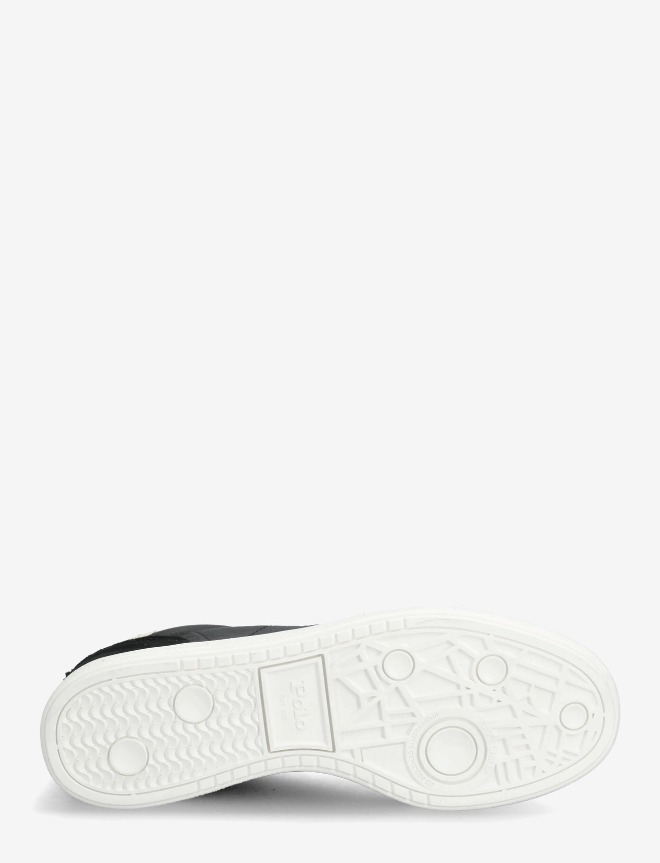 Polo Ralph Lauren - Bedford Leather-Suede Sneaker - tennised - black - 4