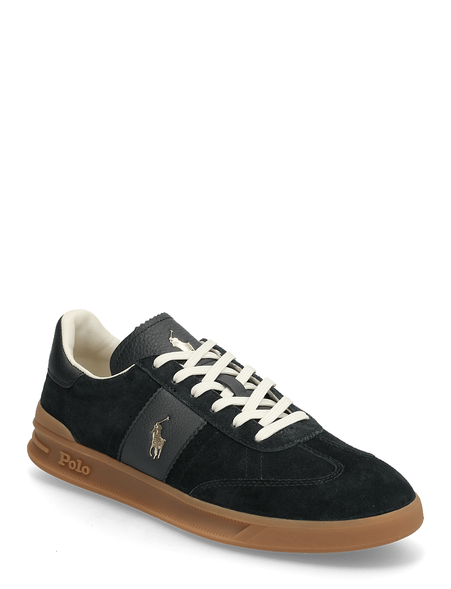 Polo Ralph Lauren - SUEDE/LEATHER-HRT AERA PP-SK-LTL - madala säärega - black - 0