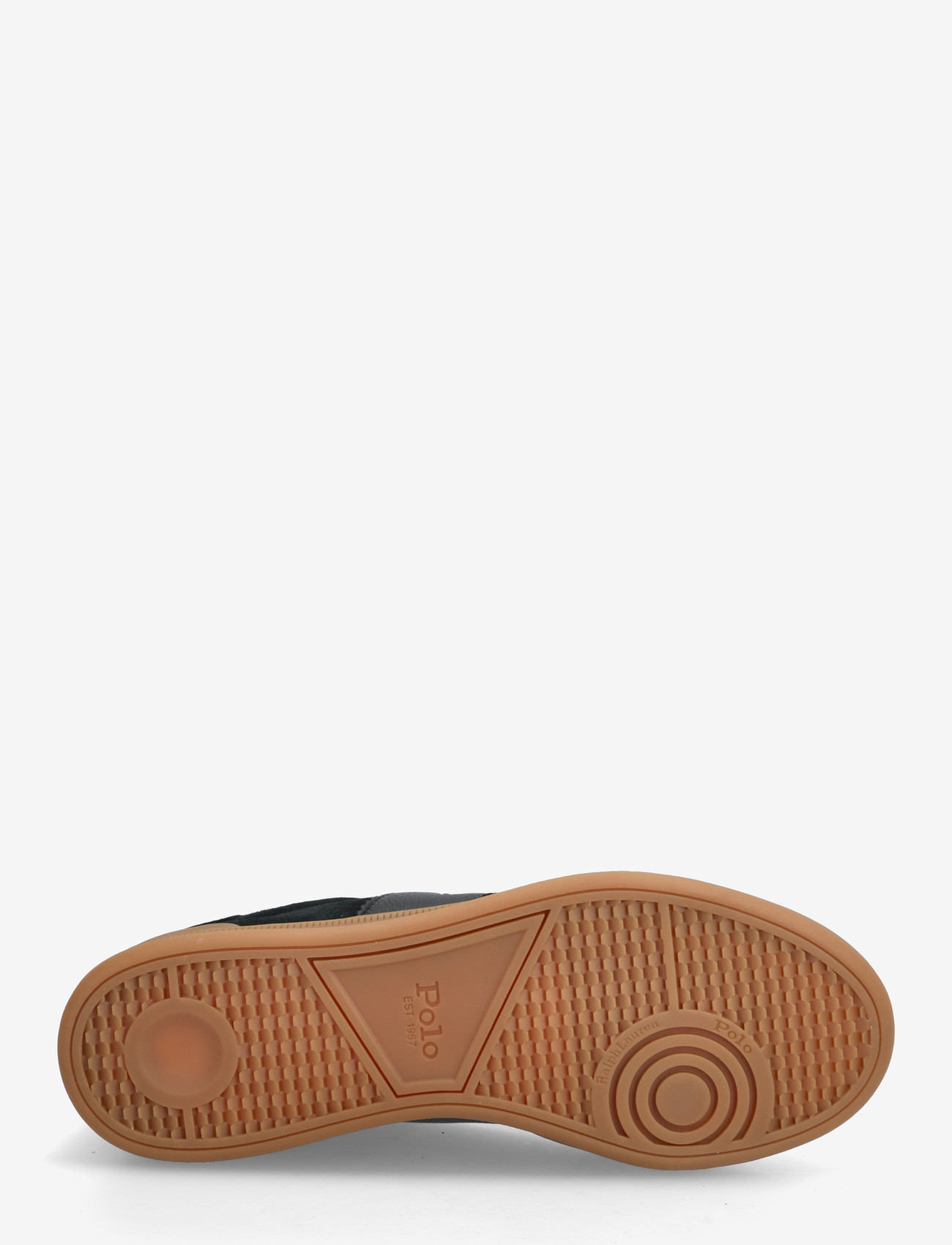 Polo Ralph Lauren - Heritage Aera Suede Sneaker - låga sneakers - black - 4