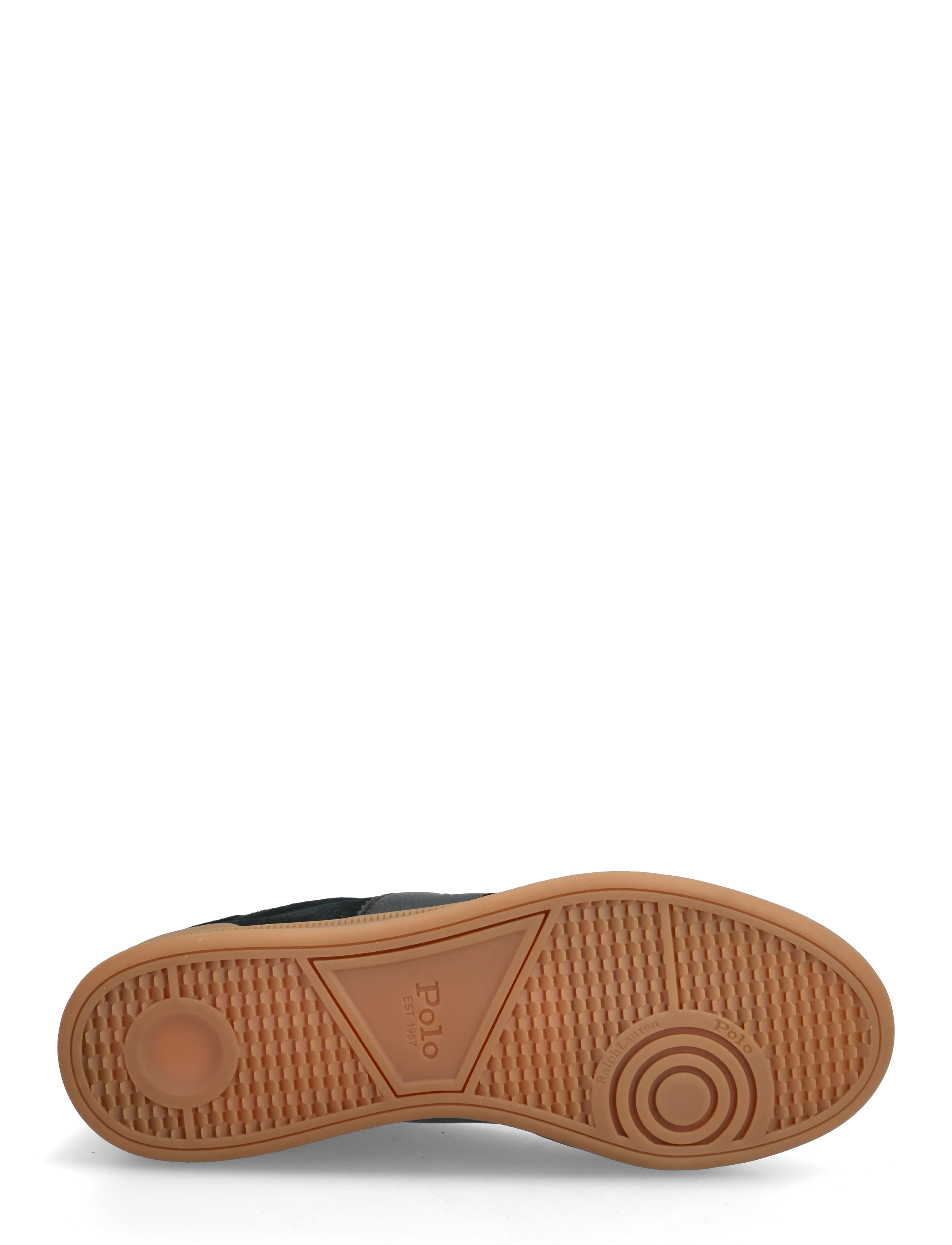 Polo Ralph Lauren - SUEDE/LEATHER-HRT AERA PP-SK-LTL - low tops - black - 4