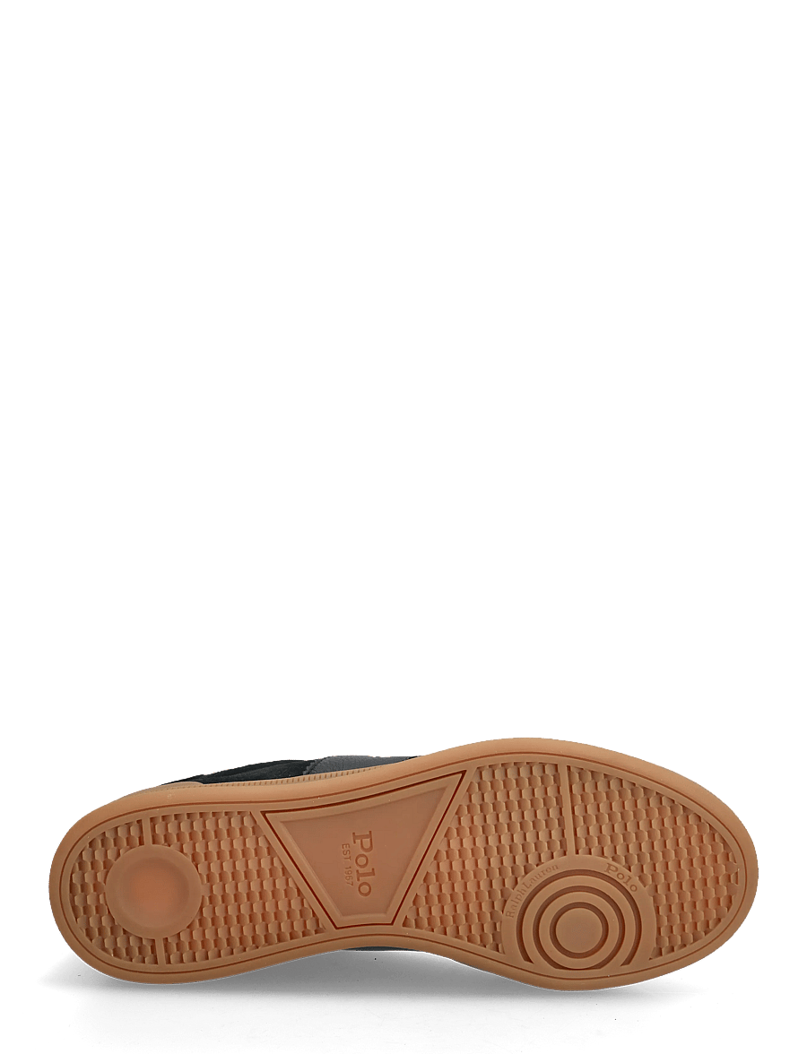Polo Ralph Lauren - SUEDE/LEATHER-HRT AERA PP-SK-LTL - madala säärega - black - 4
