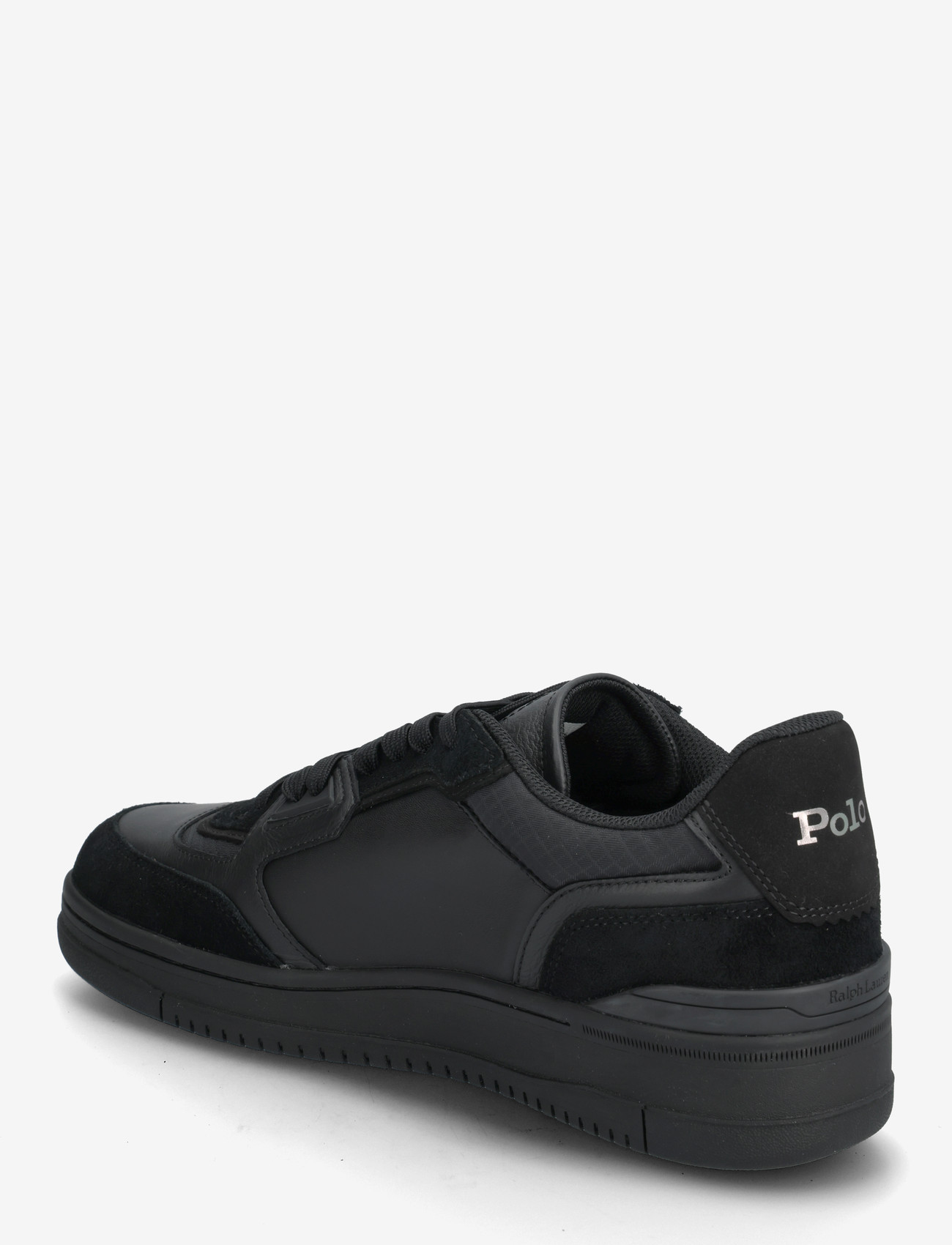 Polo Ralph Lauren - Open Masters Leather-Suede Sneaker - niedriger schnitt - black/grey - 2