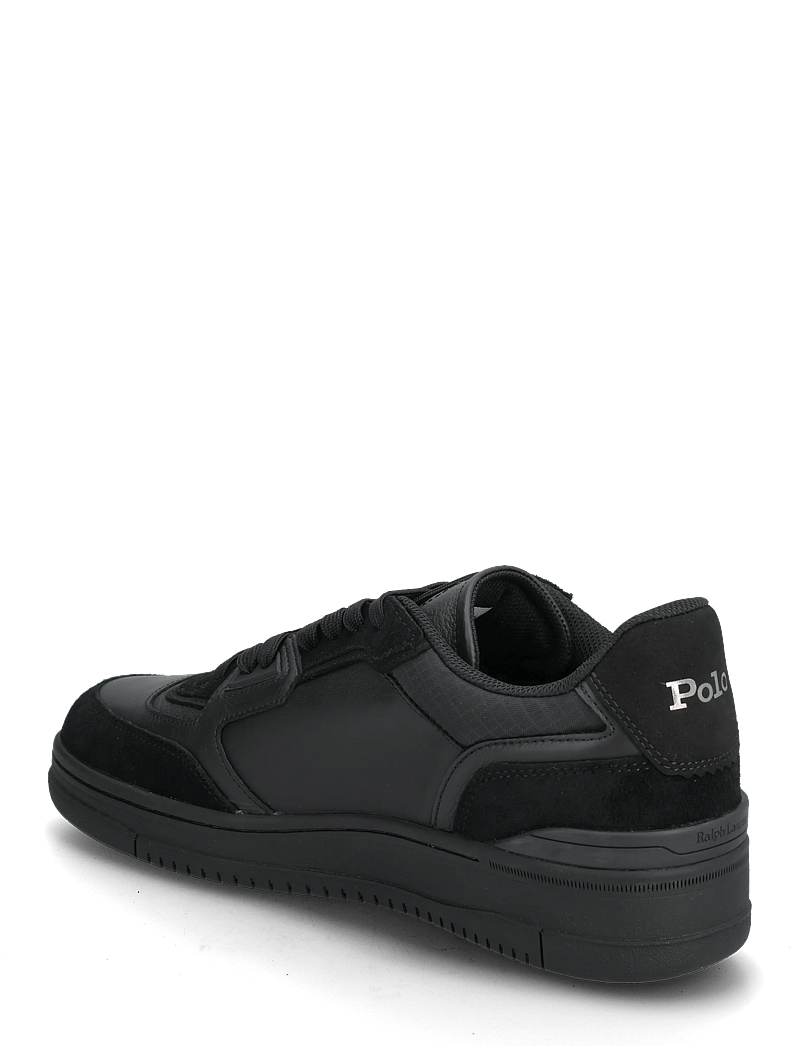 Polo Ralph Lauren - Open Masters Leather-Suede Sneaker - niedriger schnitt - black/grey - 2