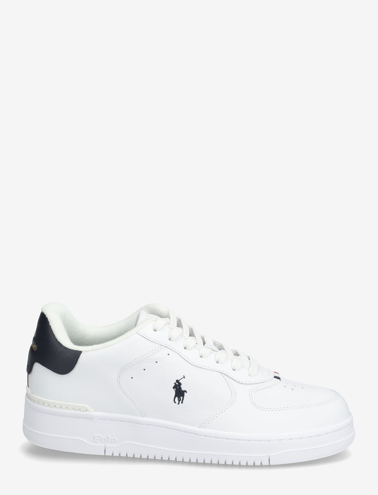 Polo Ralph Lauren - Masters Court Leather Sneaker - niedriger schnitt - white/navy/red - 1