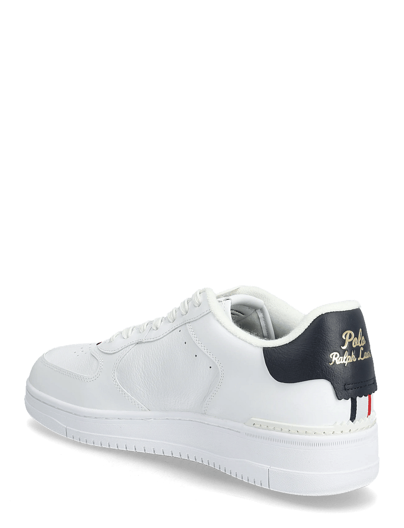 Polo Ralph Lauren - Masters Court Leather Sneaker - niedriger schnitt - white/navy/red - 2