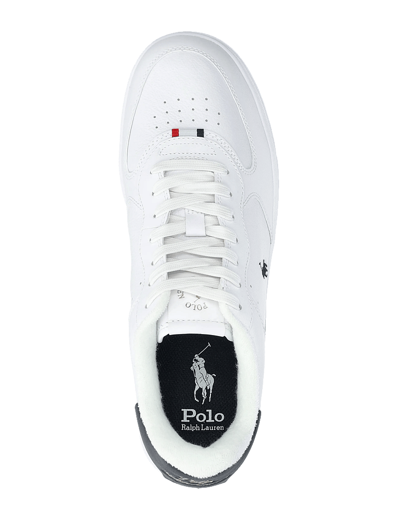 Polo Ralph Lauren - Masters Court Leather Sneaker - niedriger schnitt - white/navy/red - 3