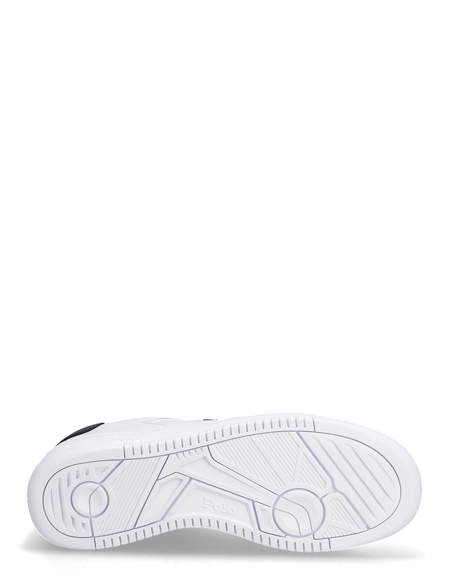 Polo Ralph Lauren - Masters Court Leather Sneaker - low-top sneaker - white/navy/red - 4