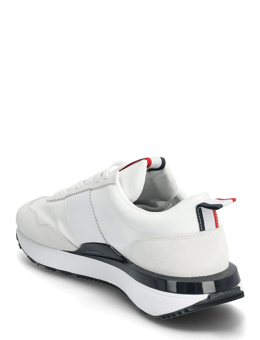 Polo Ralph Lauren - Train 89 Suede & Oxford Sneaker - matalavartiset tennarit - white/navy/red - 2