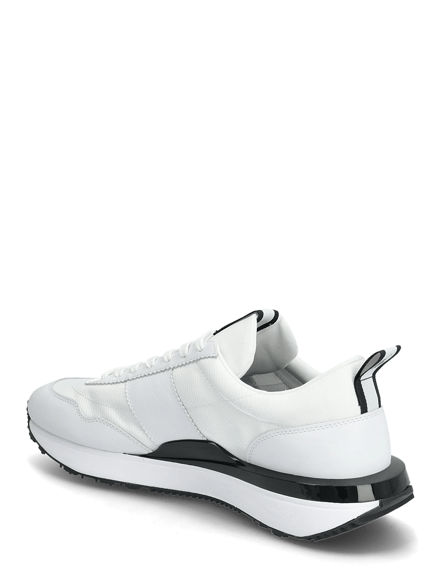 Polo Ralph Lauren - Train 89 Leather & Oxford Sneaker - white/black - 2