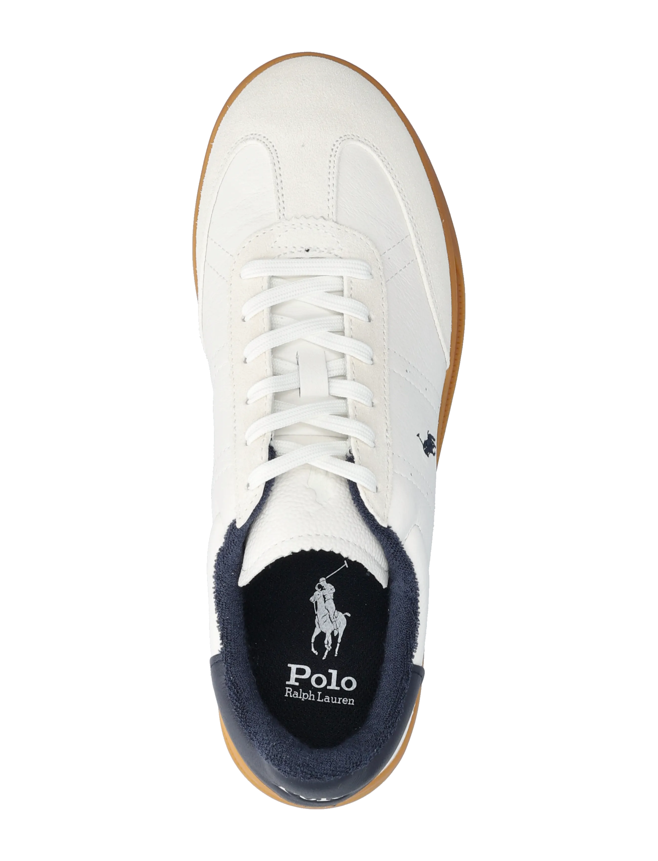 Polo Ralph Lauren - SUEDE-HRT AERA PP-SK-LTL - lave sneakers - deckwash white/na - 3