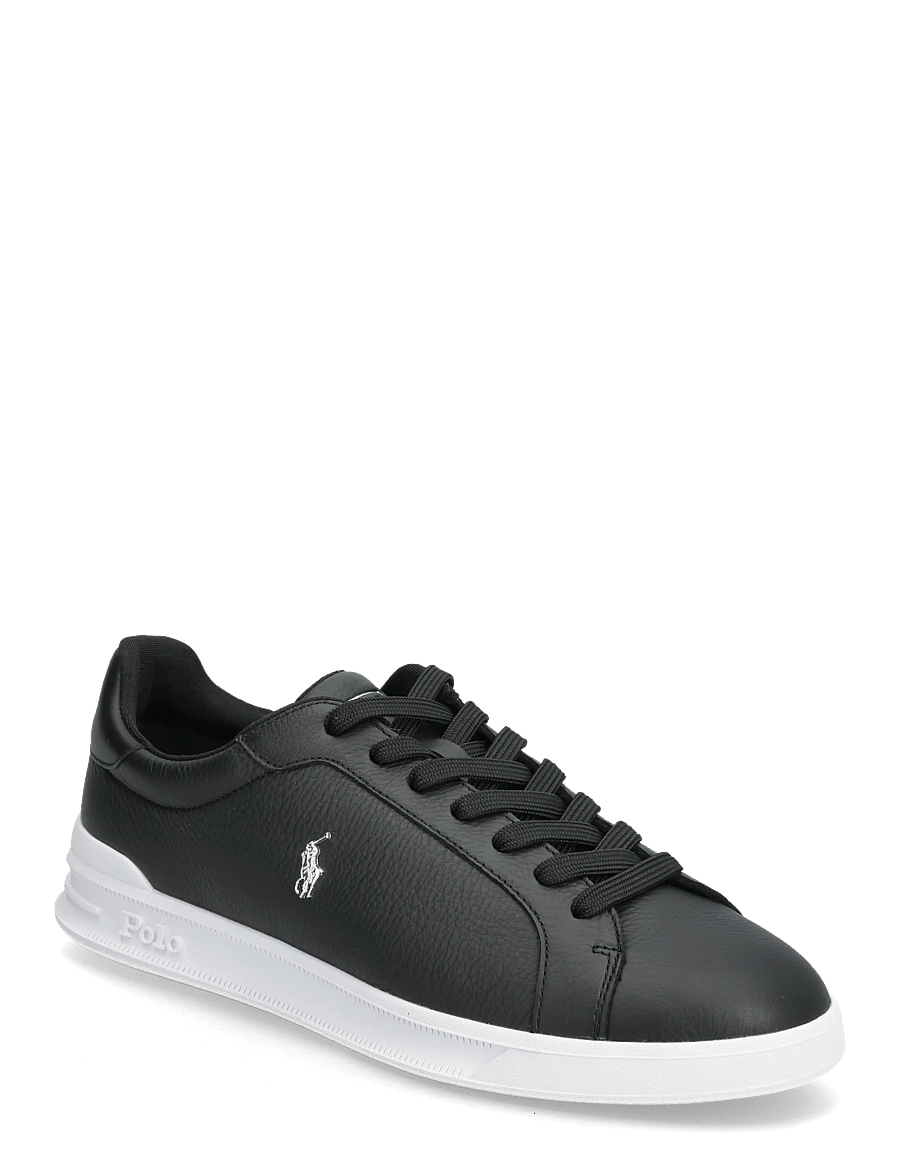 Polo Ralph Lauren - Heritage Court II Leather Sneaker - low-top sneaker - black/silver - 0
