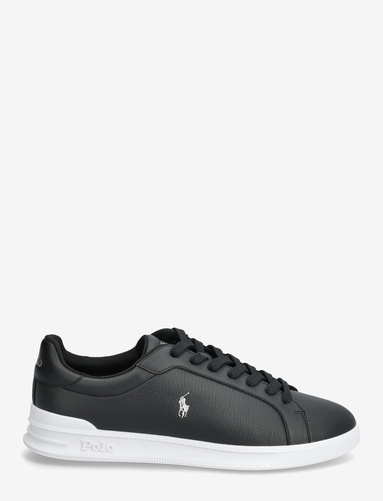 Polo Ralph Lauren - Heritage Court II Leather Sneaker - niedriger schnitt - black/silver - 1