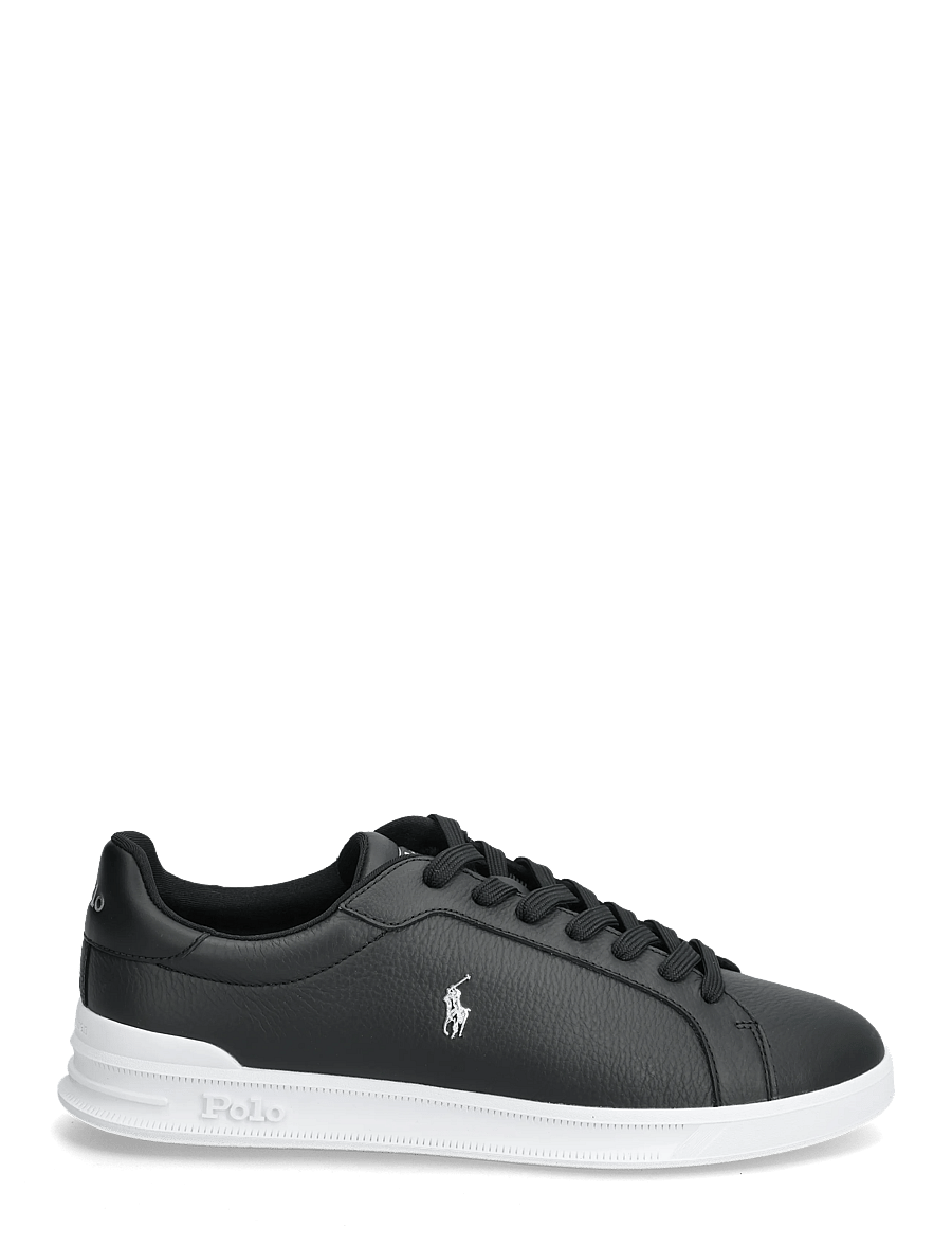 Polo Ralph Lauren - Heritage Court II Leather Sneaker - low-top sneaker - black/silver - 1