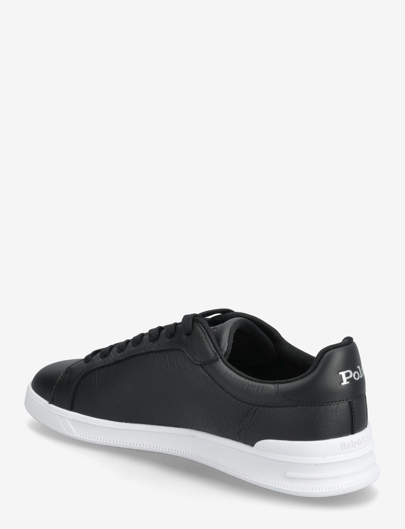 Polo Ralph Lauren - Heritage Court II Leather Sneaker - niedriger schnitt - black/silver - 2