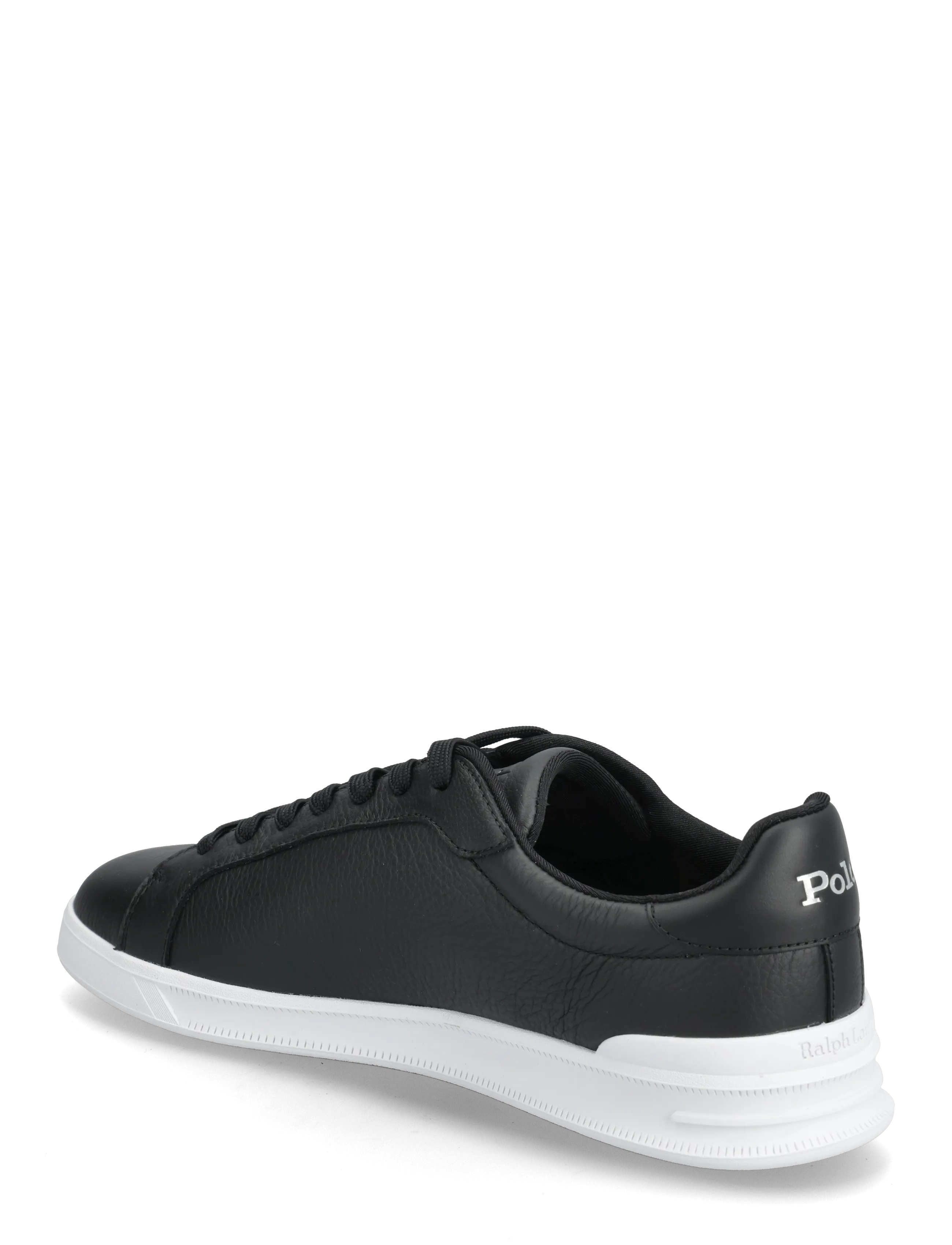 Polo Ralph Lauren - Heritage Court II Leather Sneaker - low-top sneaker - black/silver - 2