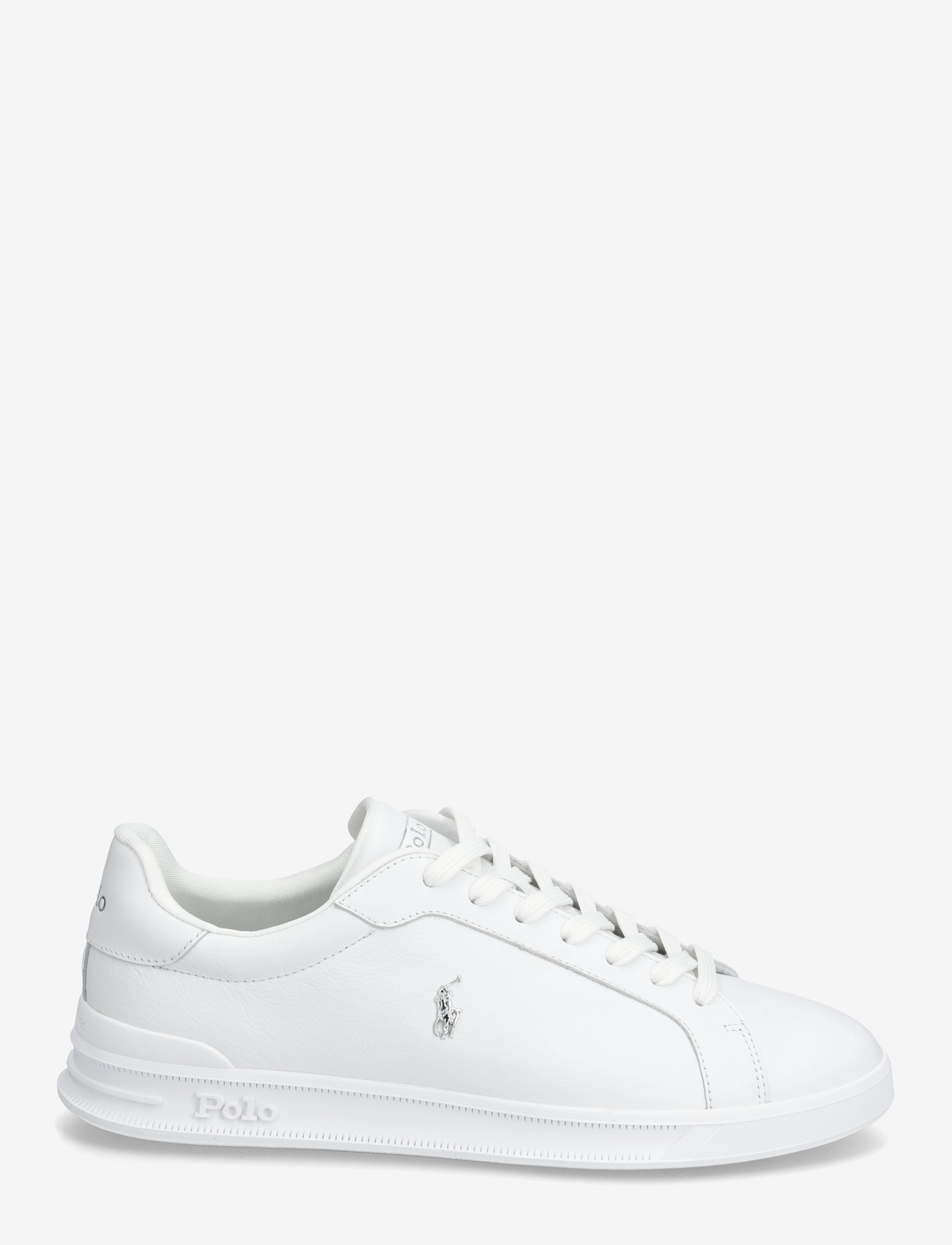 Polo Ralph Lauren - Heritage Court II Leather Sneaker - tennised - white/silver - 1