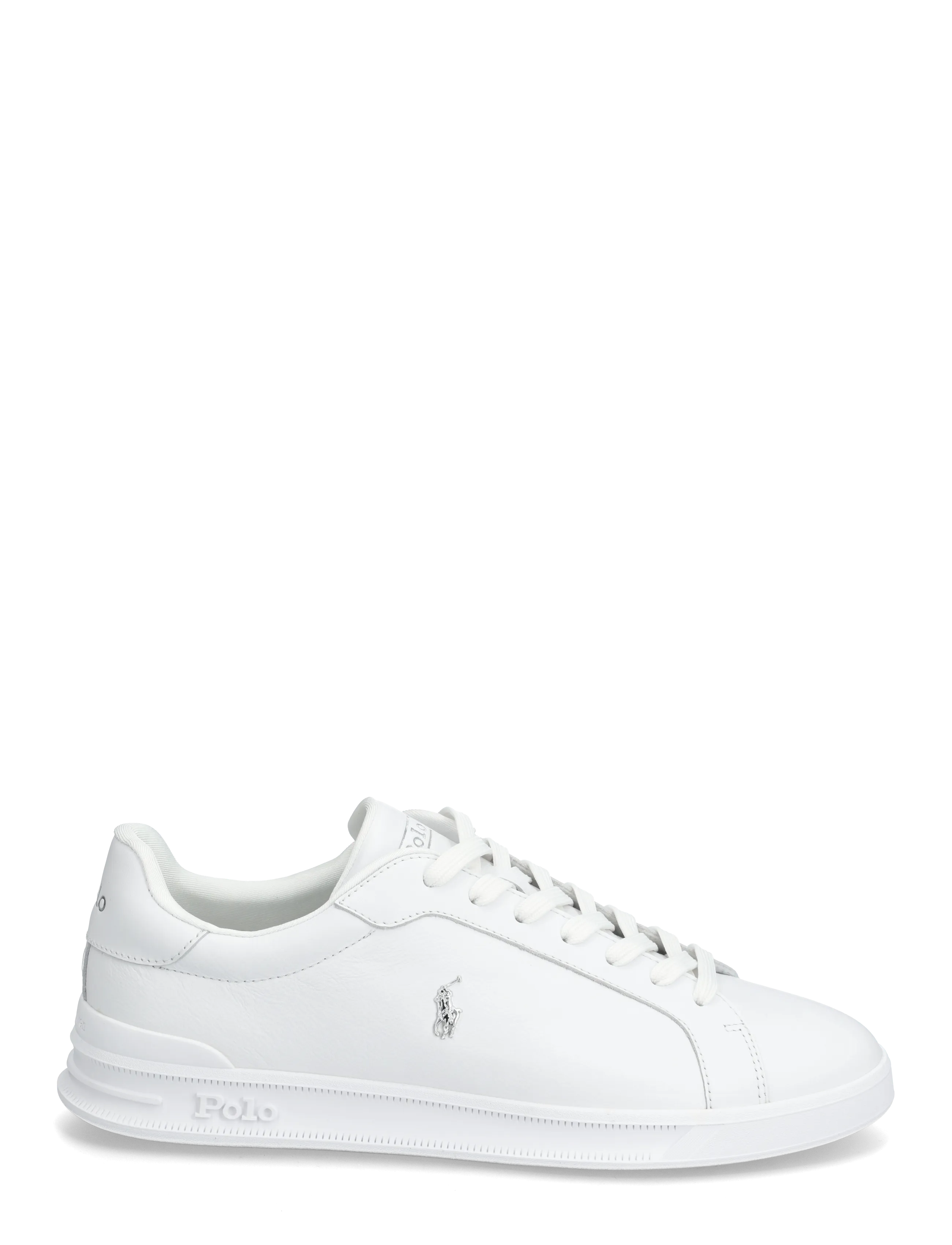 Polo Ralph Lauren - Heritage Court II Leather Sneaker - low tops - white/silver - 1