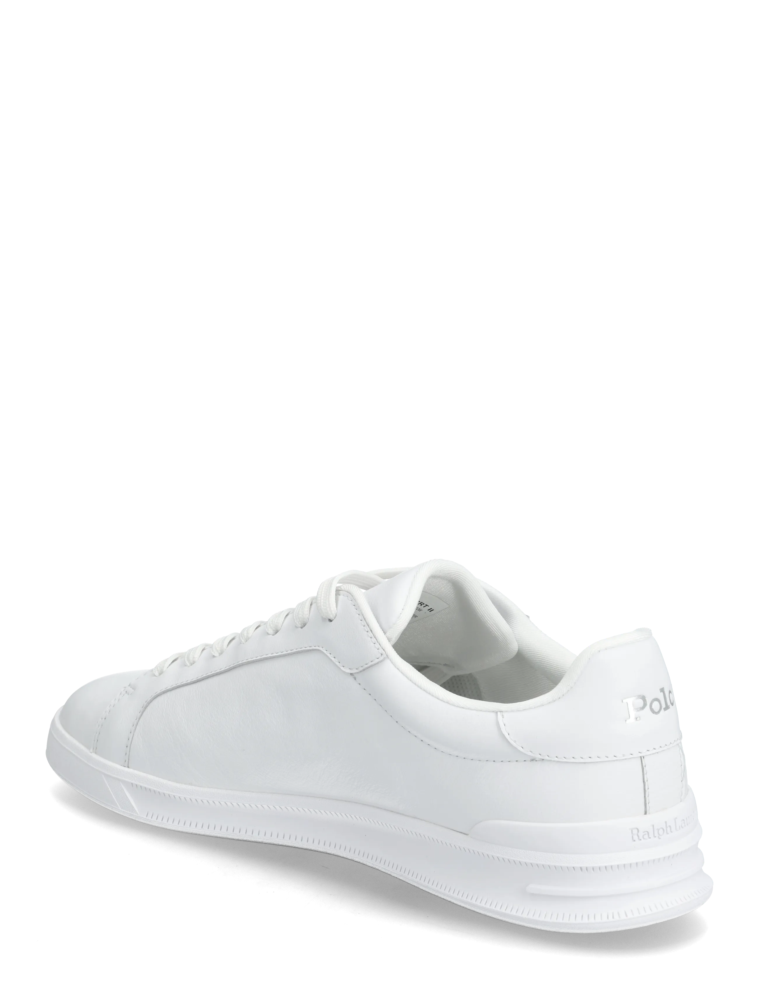 Polo Ralph Lauren - Heritage Court II Leather Sneaker - low tops - white/silver - 2