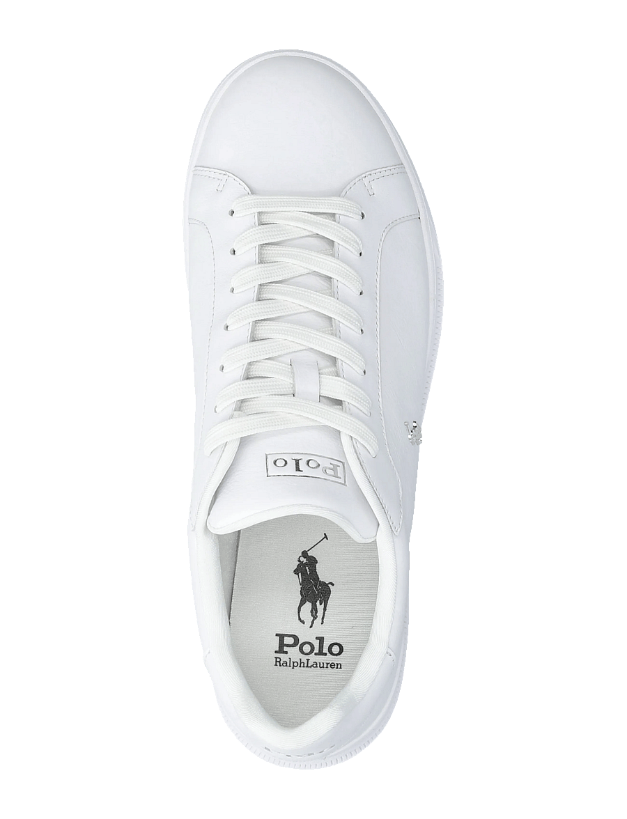 Polo Ralph Lauren - Heritage Court II Leather Sneaker - low-top sneaker - white/silver - 3