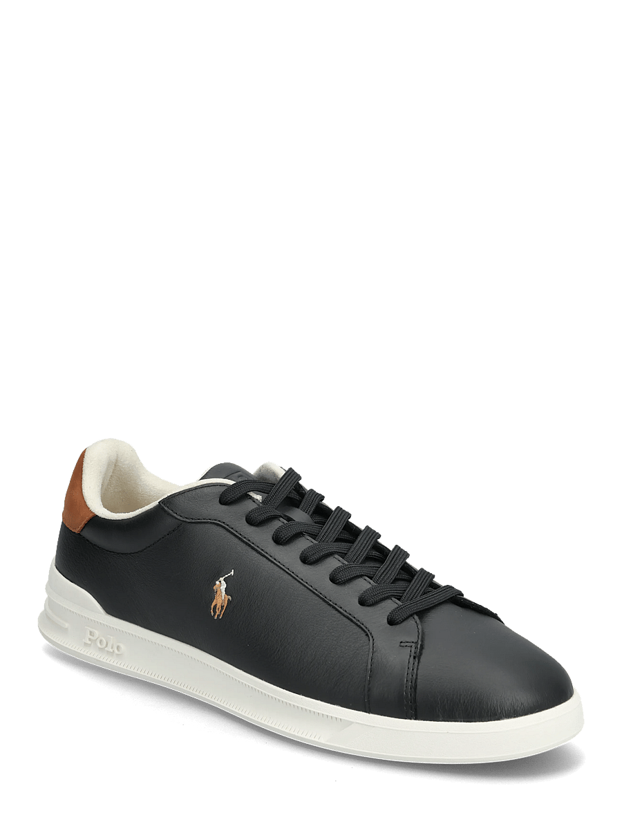 Polo Ralph Lauren - Heritage Court II Leather Sneaker - madala säärega - black/multi pp - 0