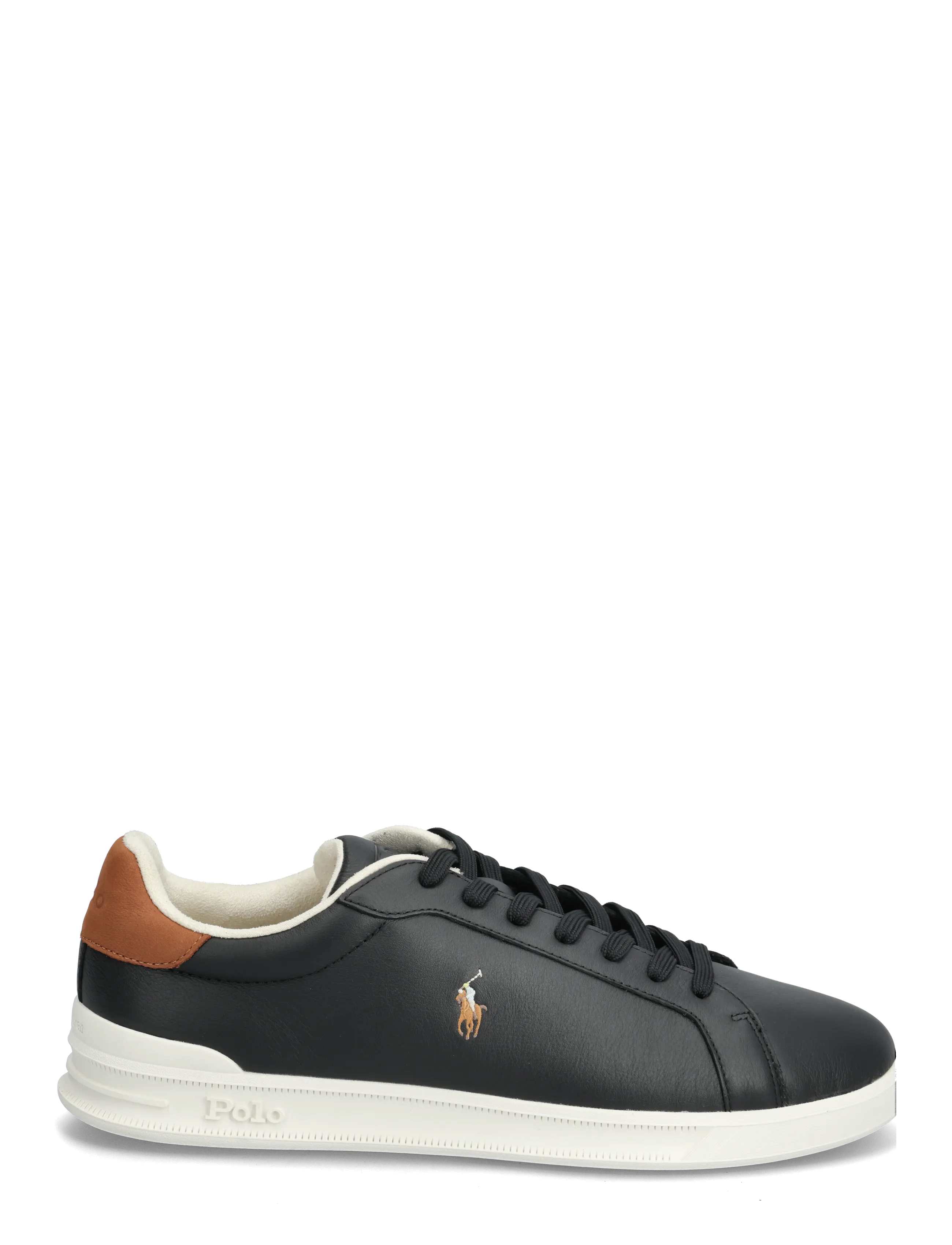 Polo Ralph Lauren - Heritage Court II Leather Sneaker - low tops - black/multi pp - 1