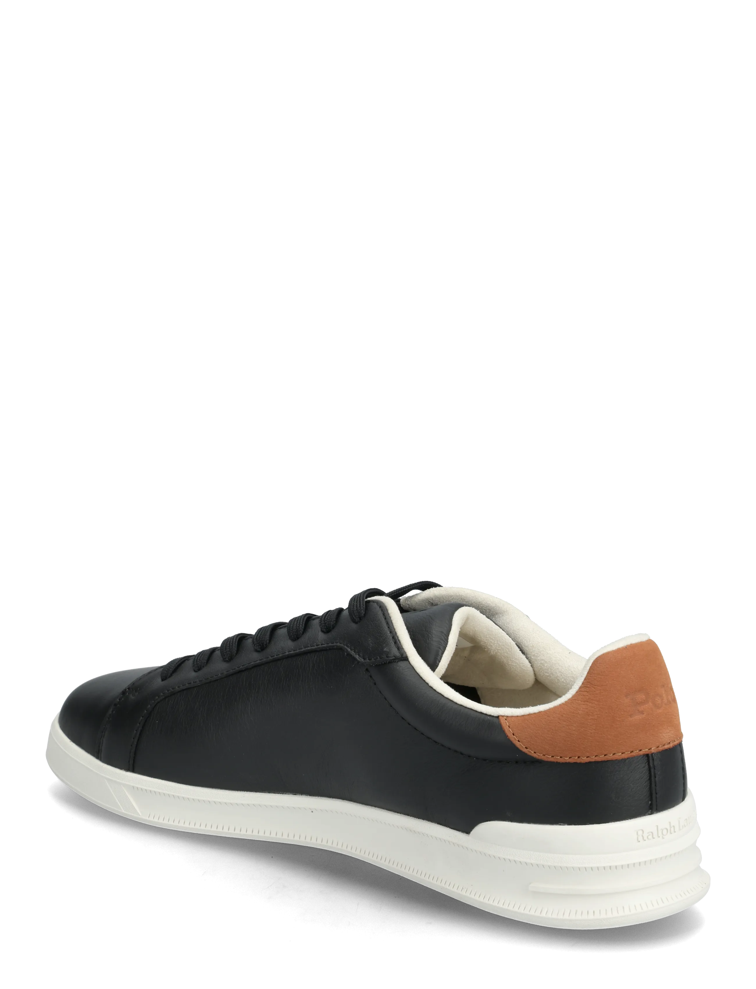 Polo Ralph Lauren - Heritage Court II Leather Sneaker - low tops - black/multi pp - 2