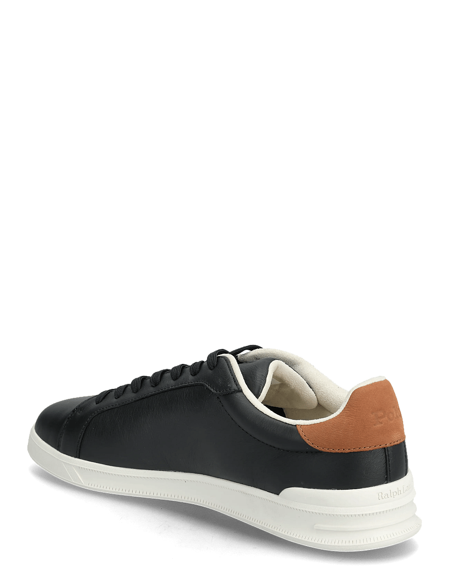 Polo Ralph Lauren - Heritage Court II Leather Sneaker - madala säärega - black/multi pp - 2